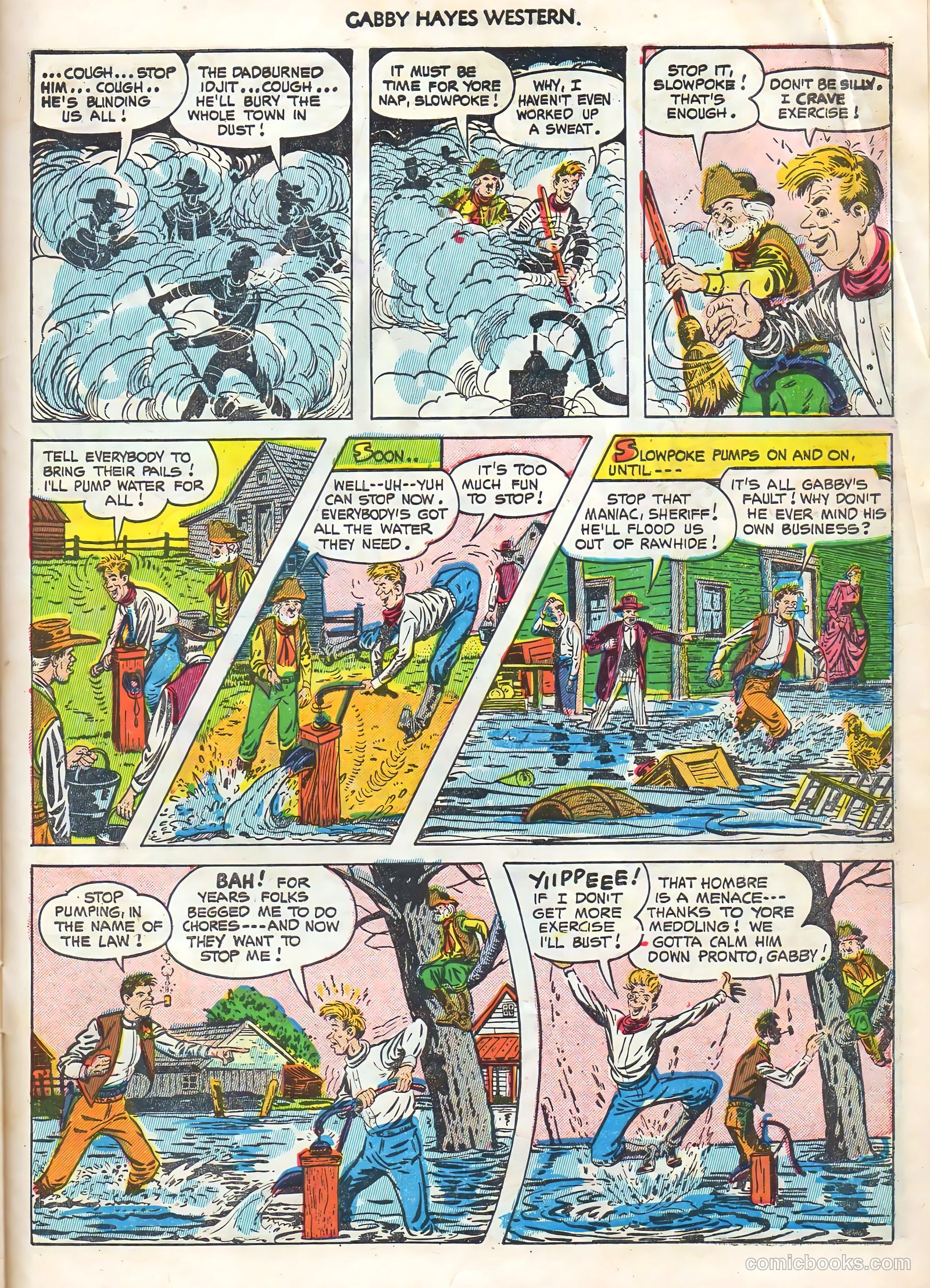 Gabby Hayes Western #48 (1952) — page 31 of 36