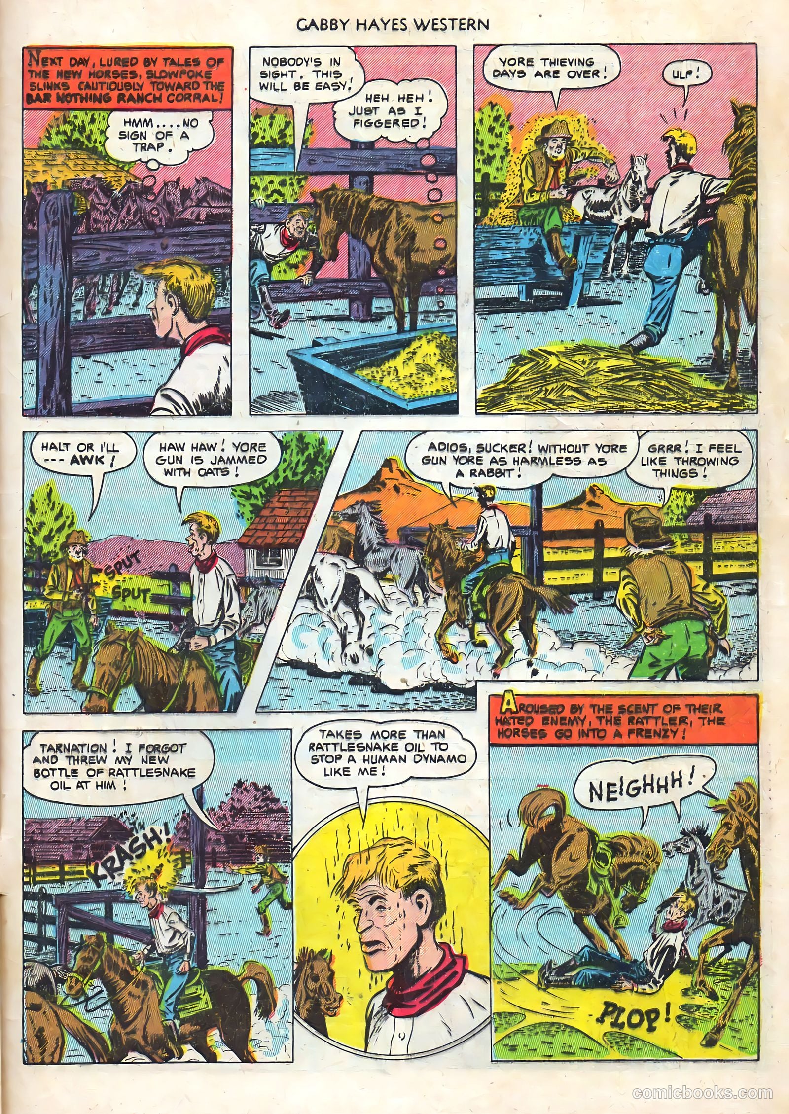 Gabby Hayes Western #48 (1952) — page 33 of 36
