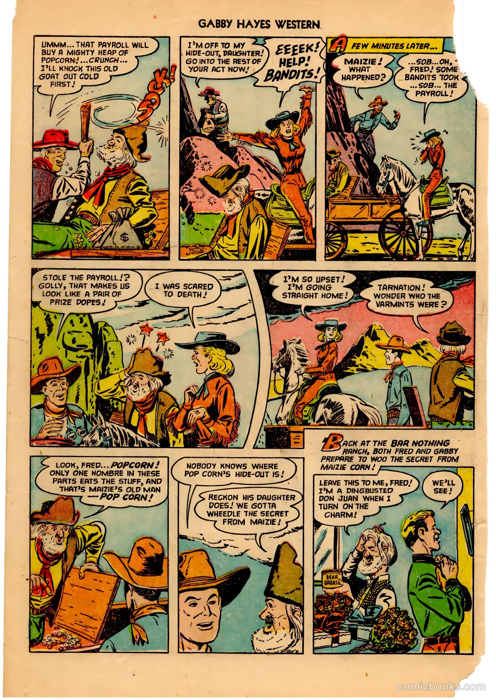 Gabby Hayes Western #49 (1952) — page 4 of 36