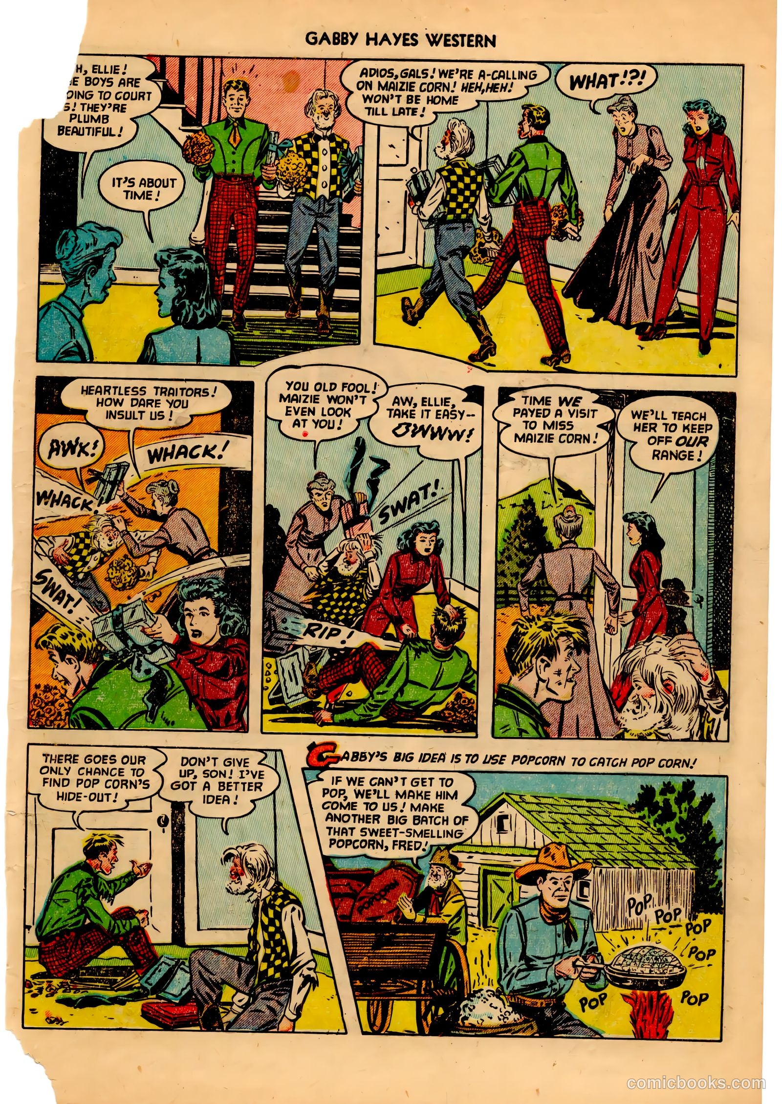 Gabby Hayes Western #49 (1952) — page 5 of 36