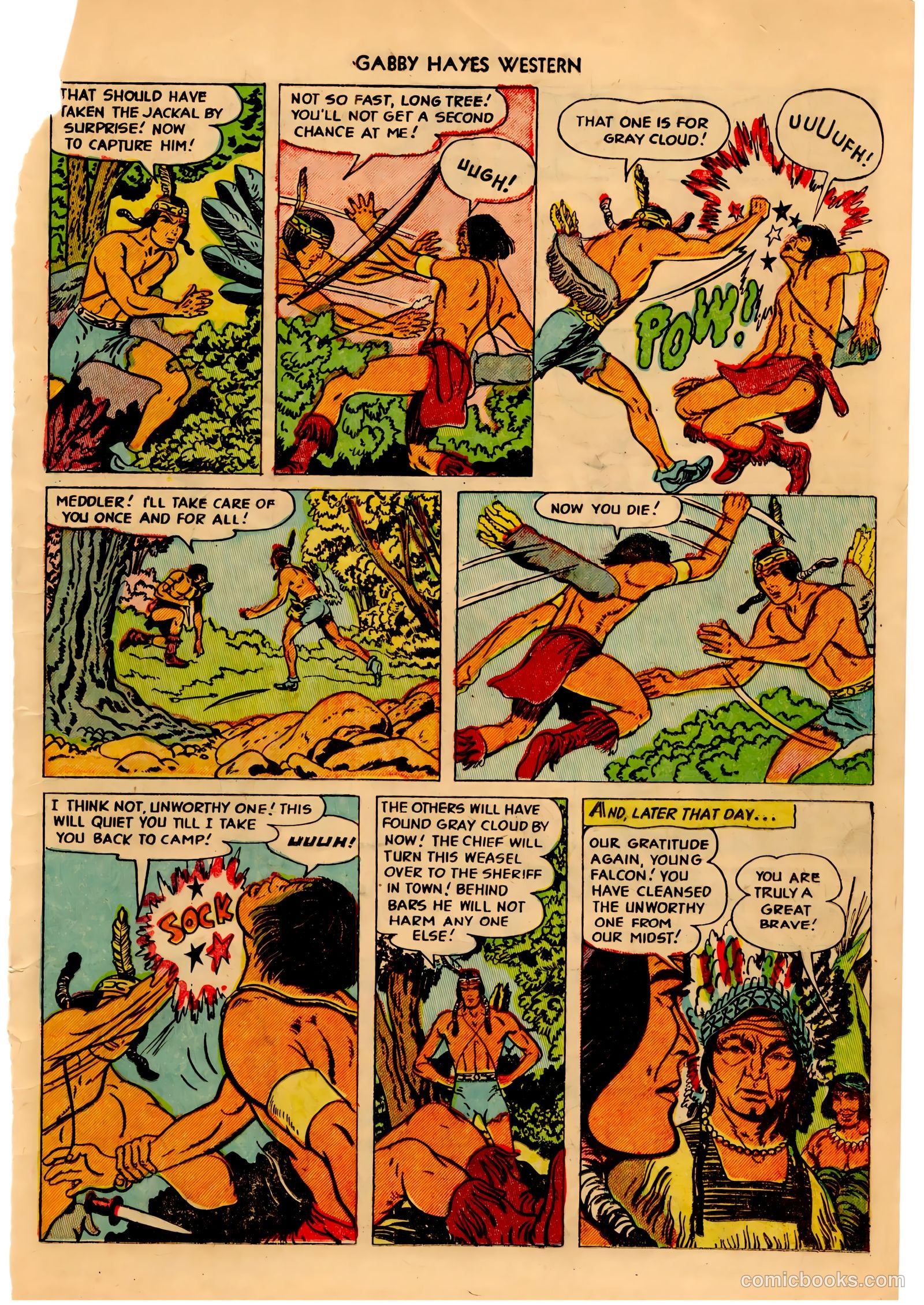 Gabby Hayes Western #49 (1952) — page 15 of 36