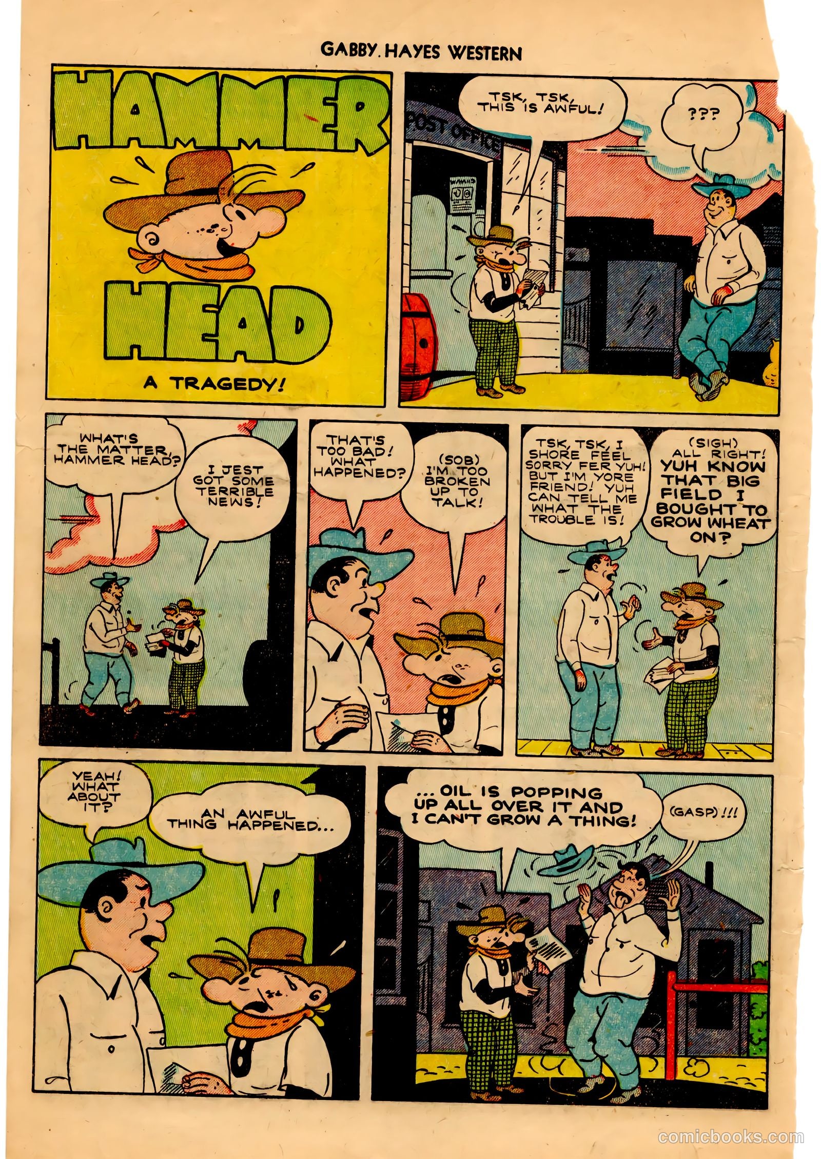 Gabby Hayes Western #49 (1952) — page 16 of 36