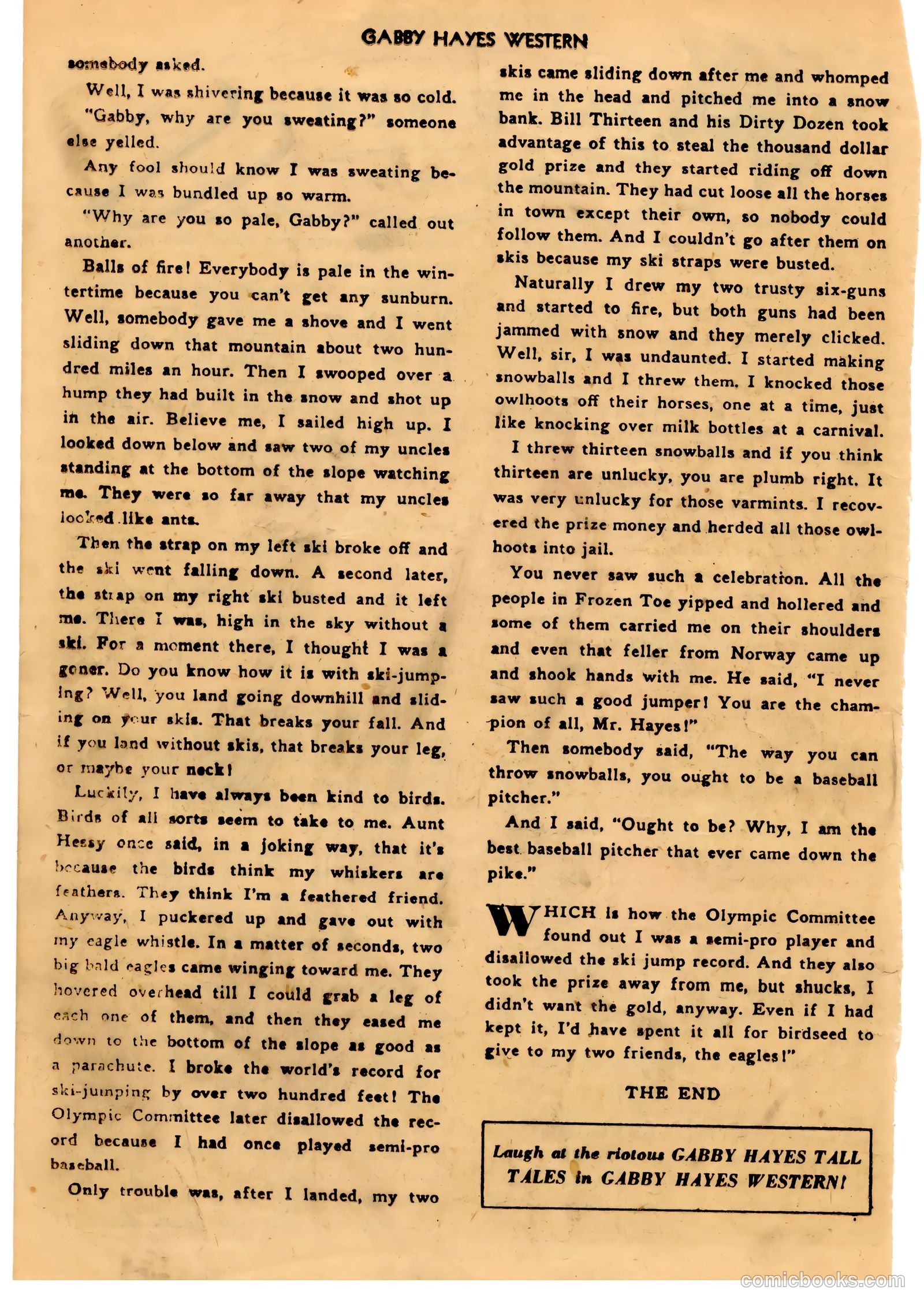 Gabby Hayes Western #49 (1952) — page 26 of 36