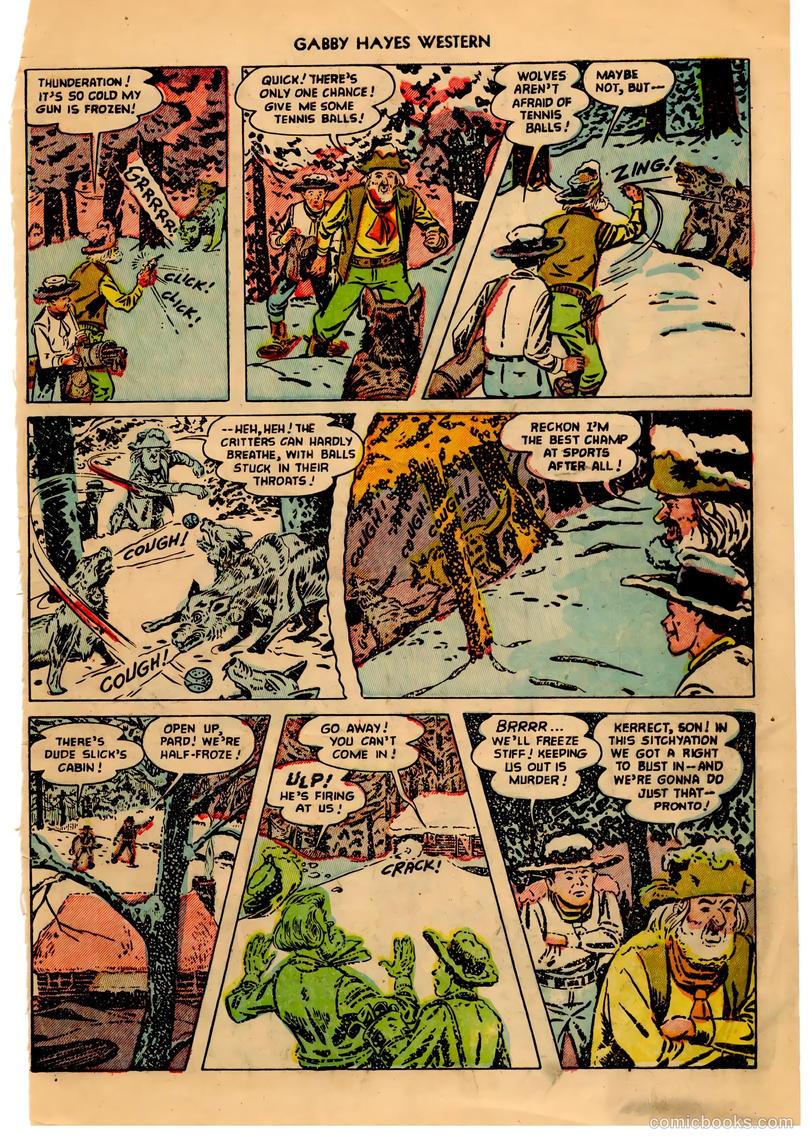Gabby Hayes Western #49 (1952) — page 31 of 36