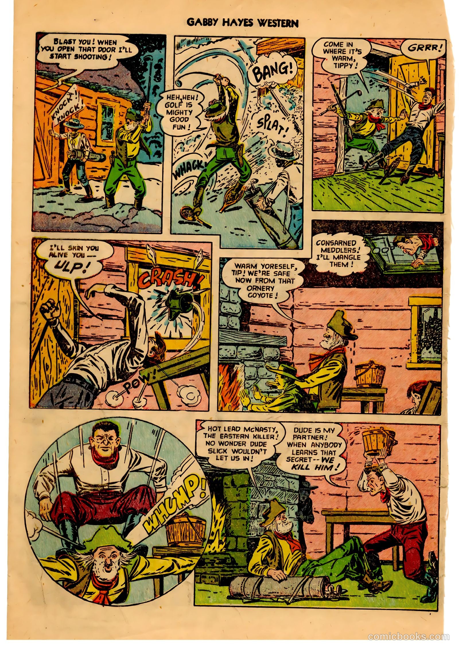 Gabby Hayes Western #49 (1952) — page 32 of 36