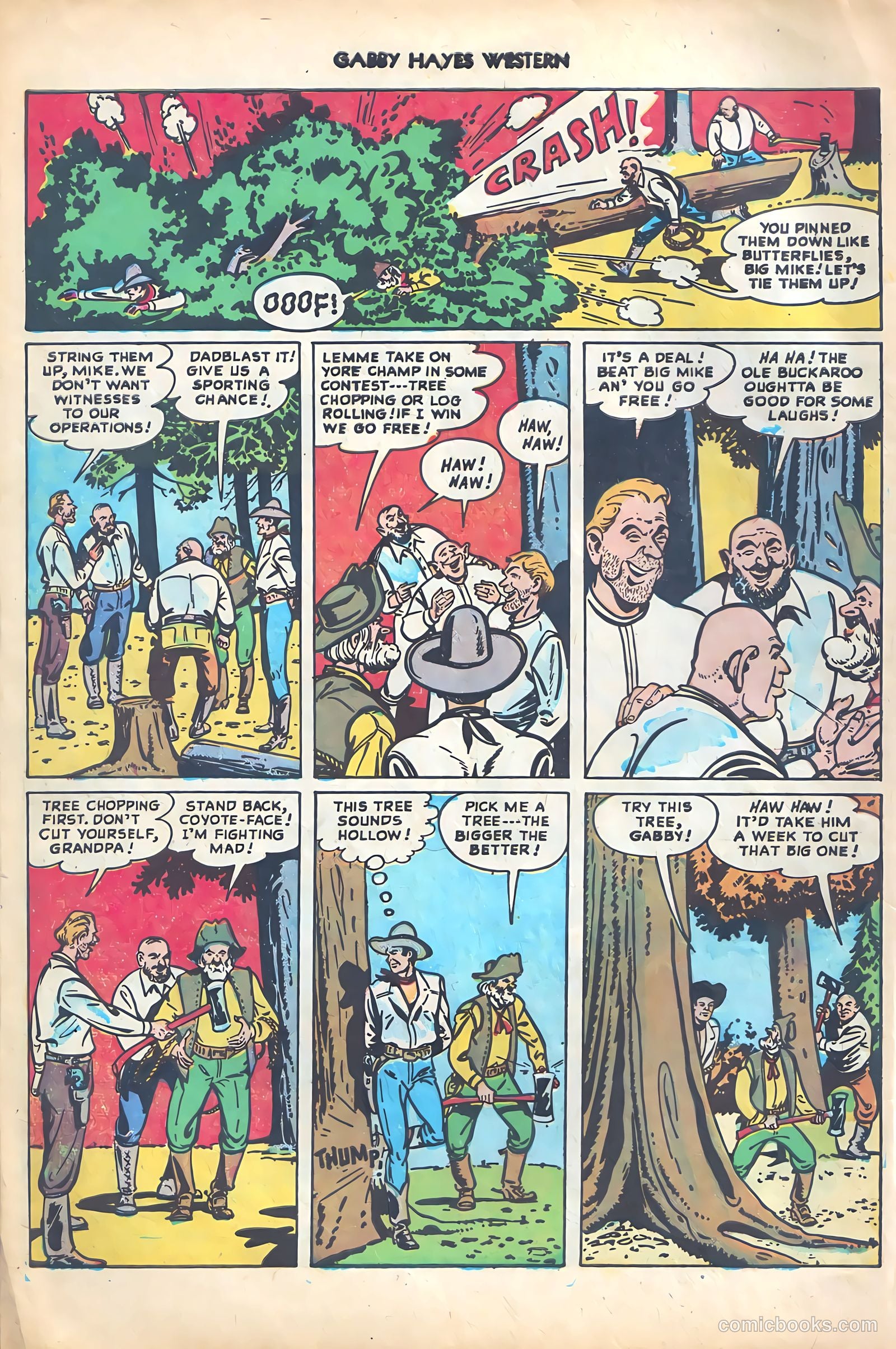 Gabby Hayes Western #5 (1949) — page 6 of 36