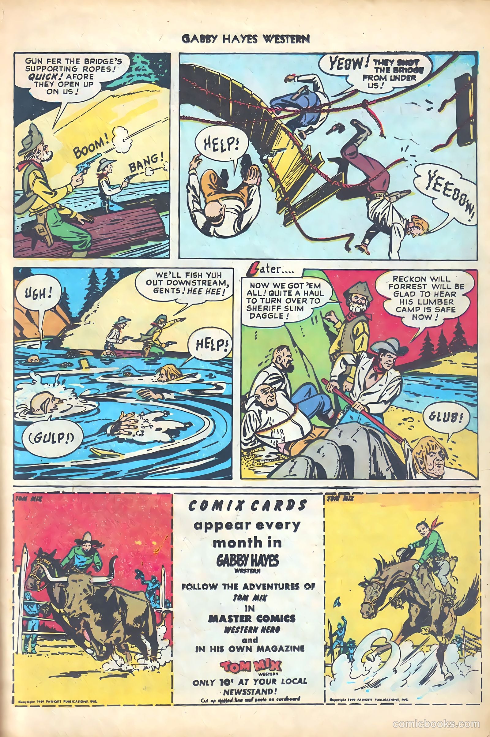 Gabby Hayes Western #5 (1949) — page 11 of 36