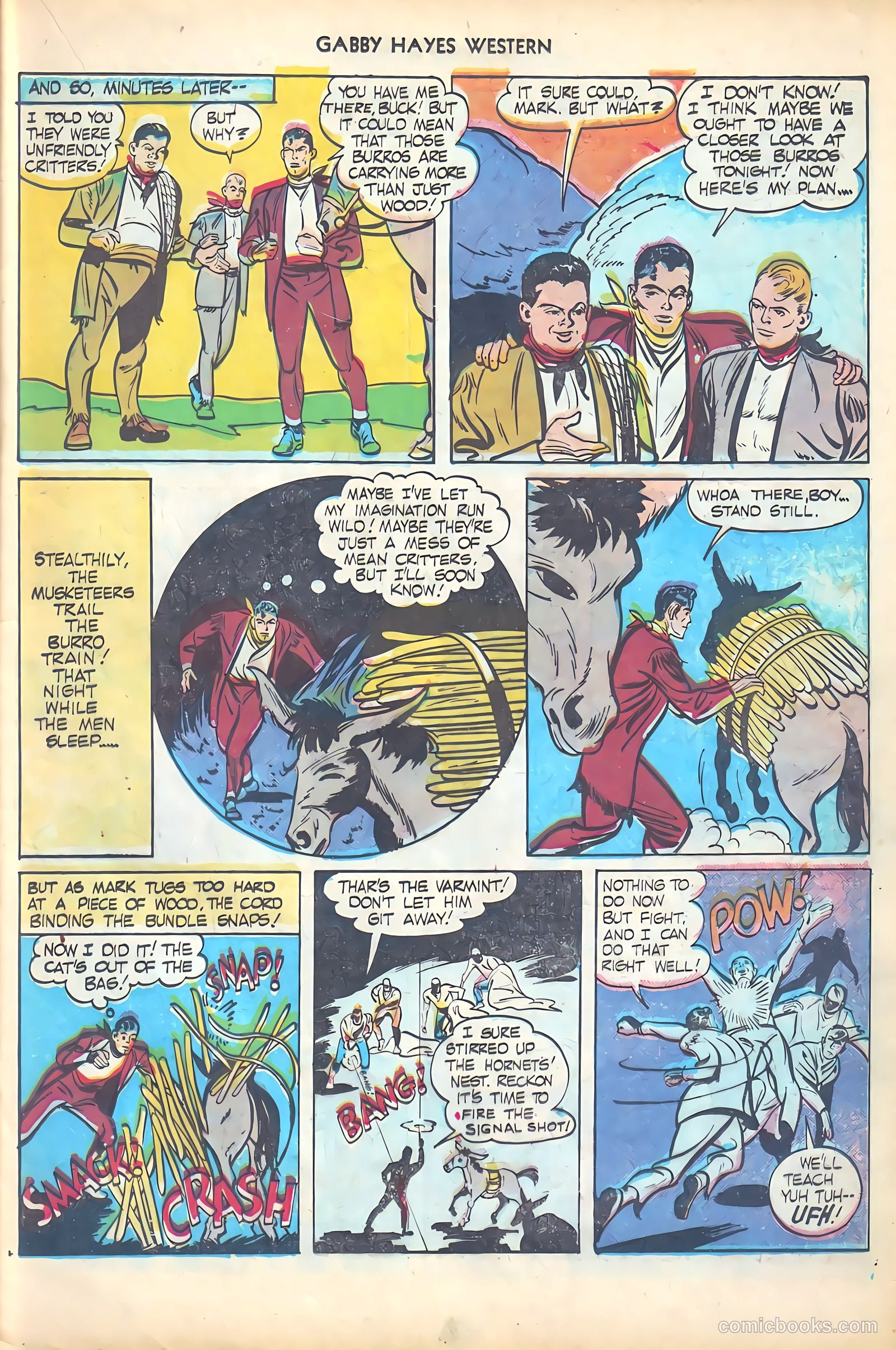 Gabby Hayes Western #5 (1949) — page 21 of 36