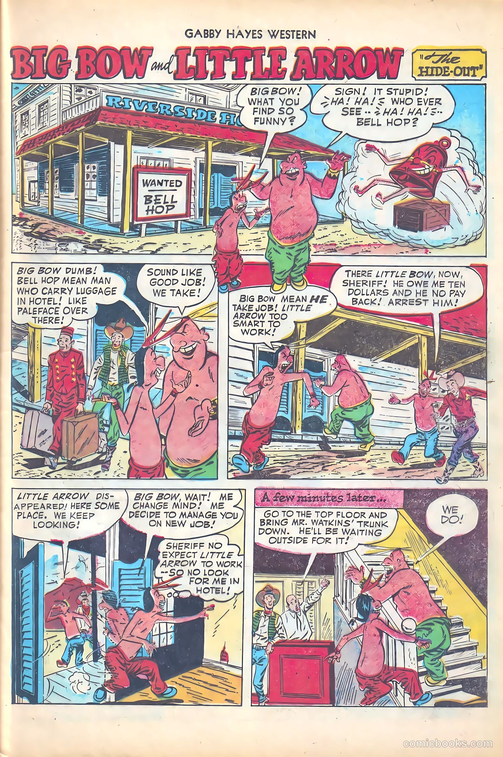 Gabby Hayes Western #5 (1949) — page 25 of 36