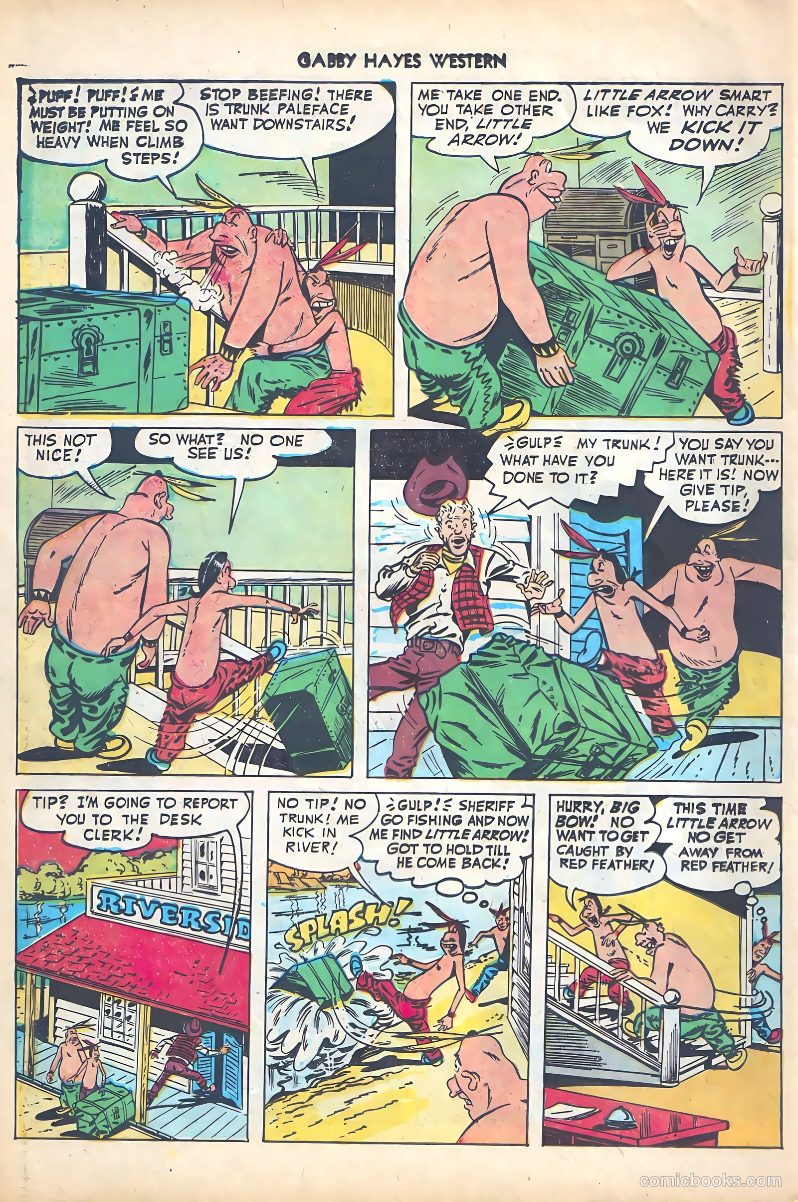 Gabby Hayes Western #5 (1949) — page 26 of 36