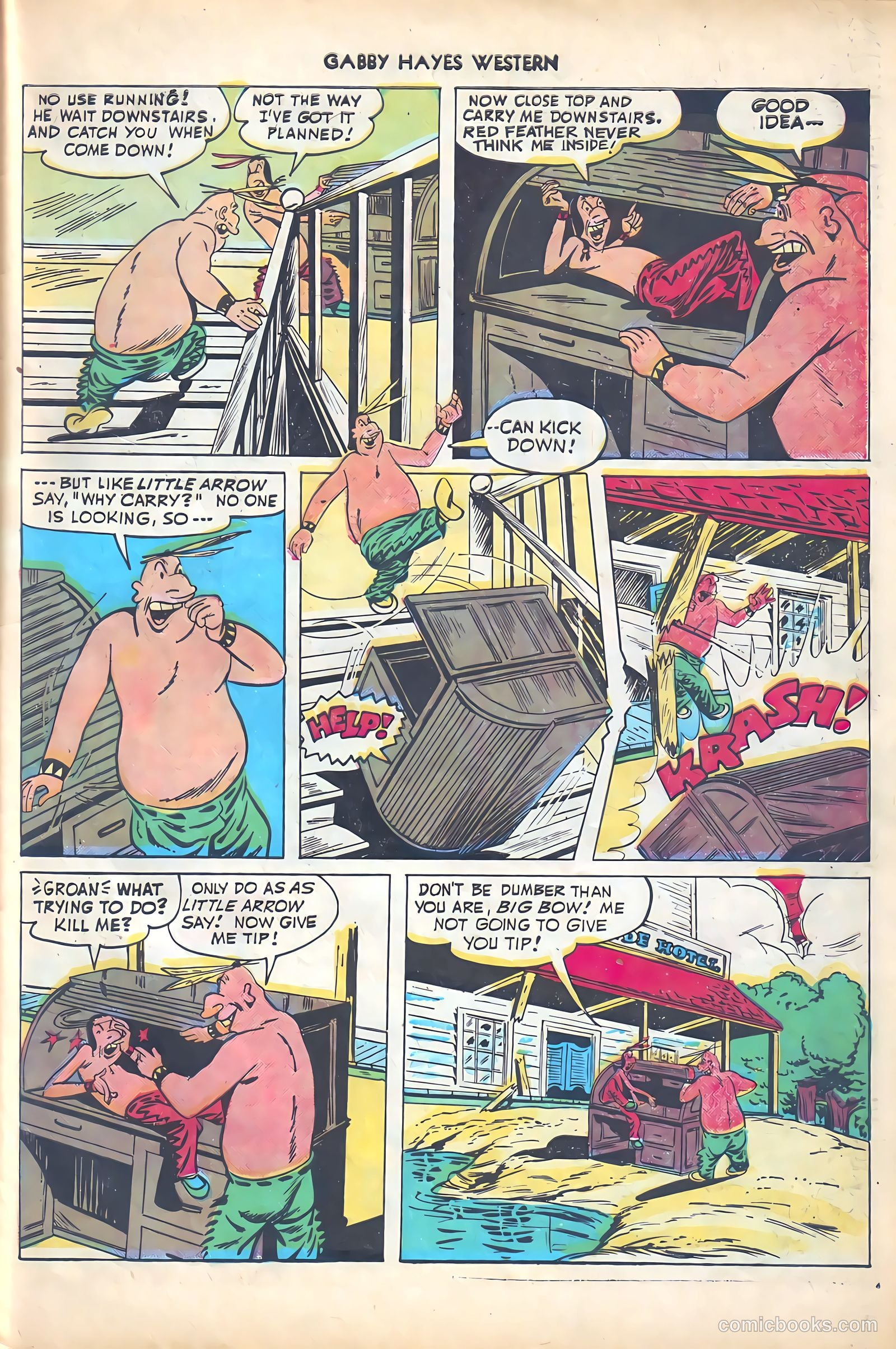 Gabby Hayes Western #5 (1949) — page 27 of 36