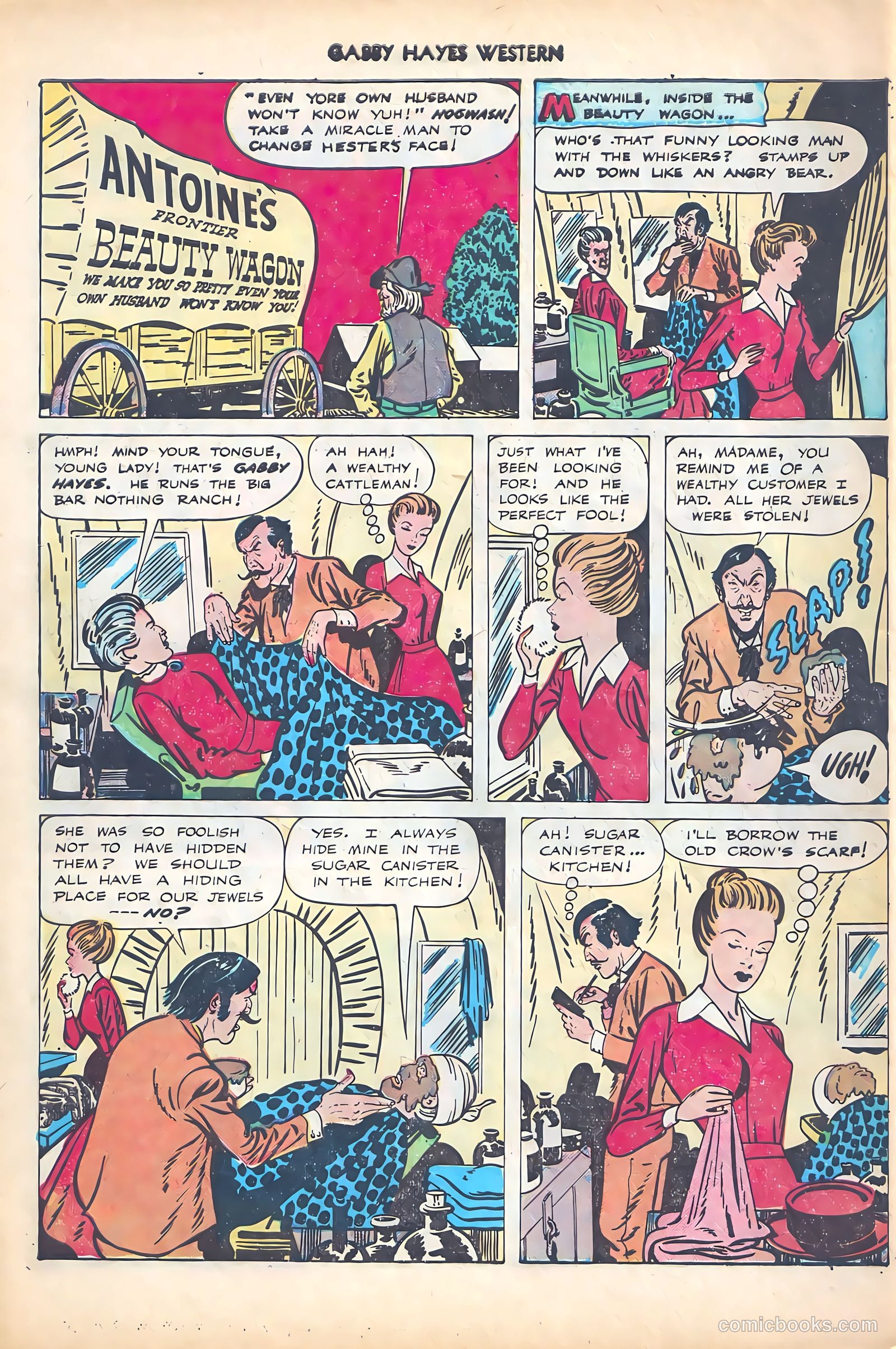 Gabby Hayes Western #5 (1949) — page 30 of 36