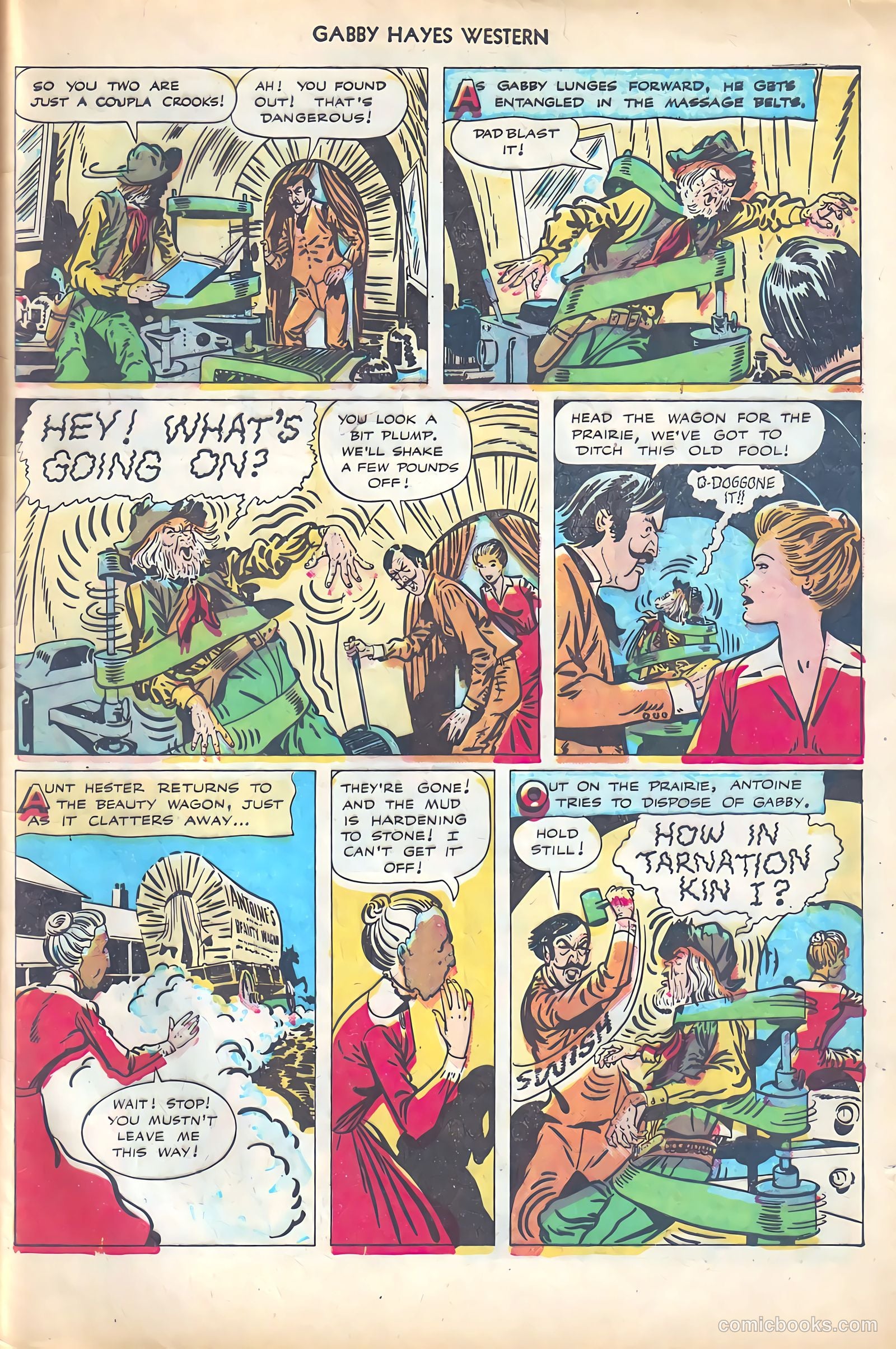 Gabby Hayes Western #5 (1949) — page 33 of 36