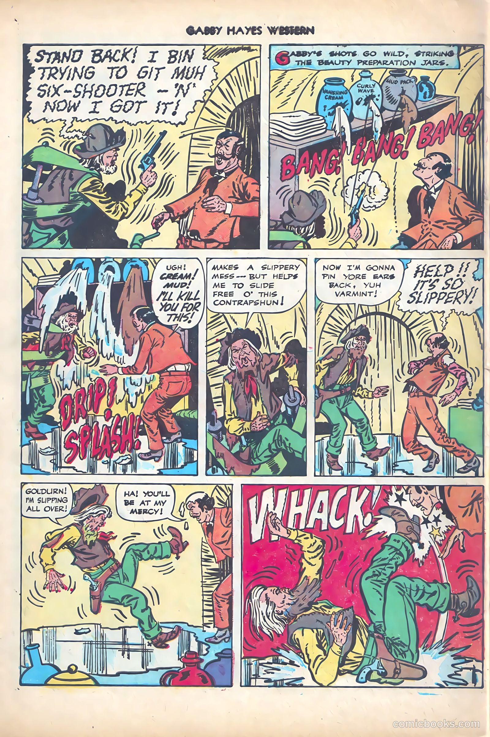 Gabby Hayes Western #5 (1949) — page 34 of 36