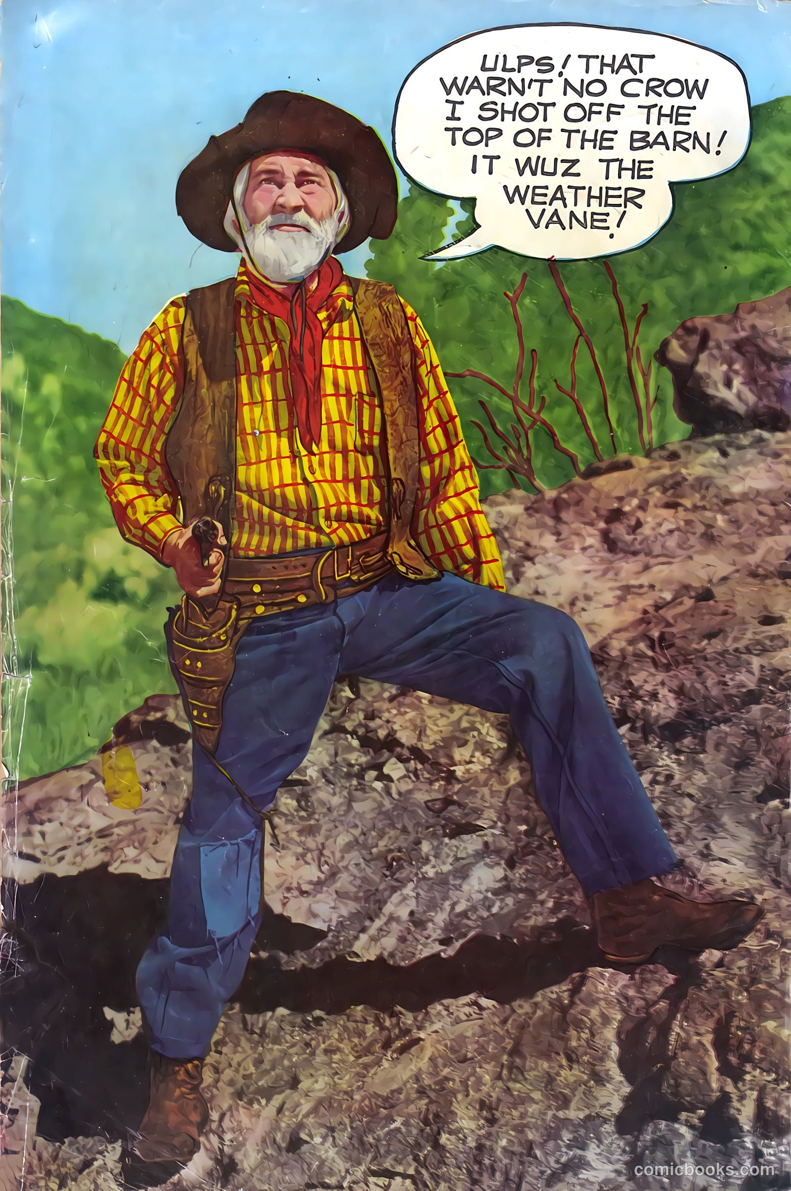 Gabby Hayes Western #5 (1949) — page 36 of 36