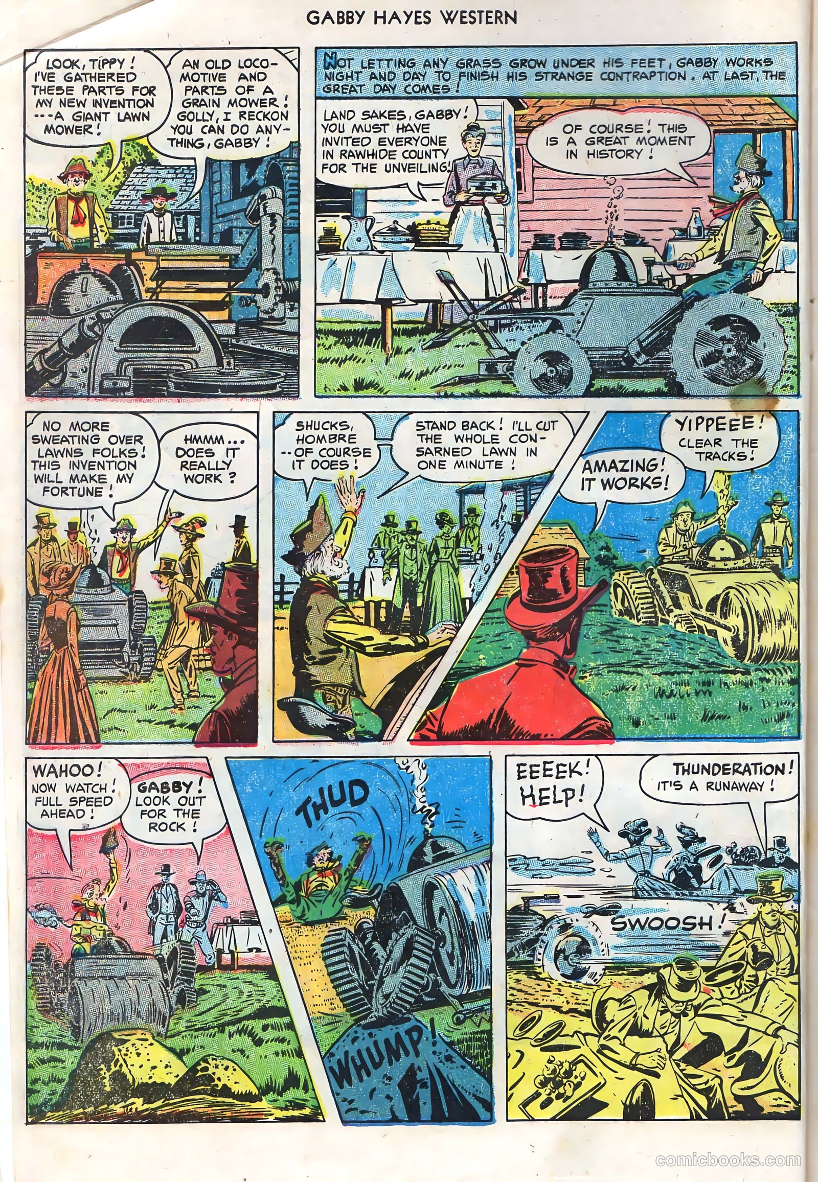Gabby Hayes Western #50 (1951) — page 4 of 36