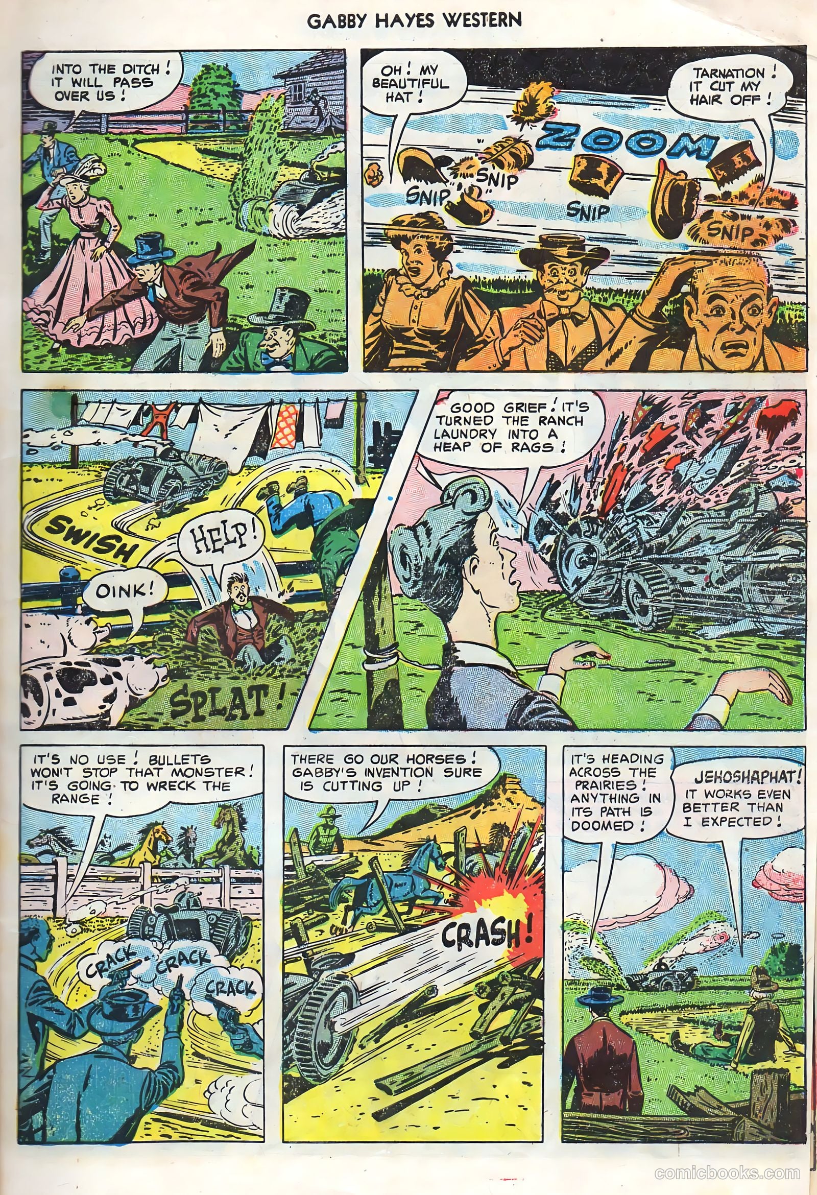 Gabby Hayes Western #50 (1951) — page 5 of 36