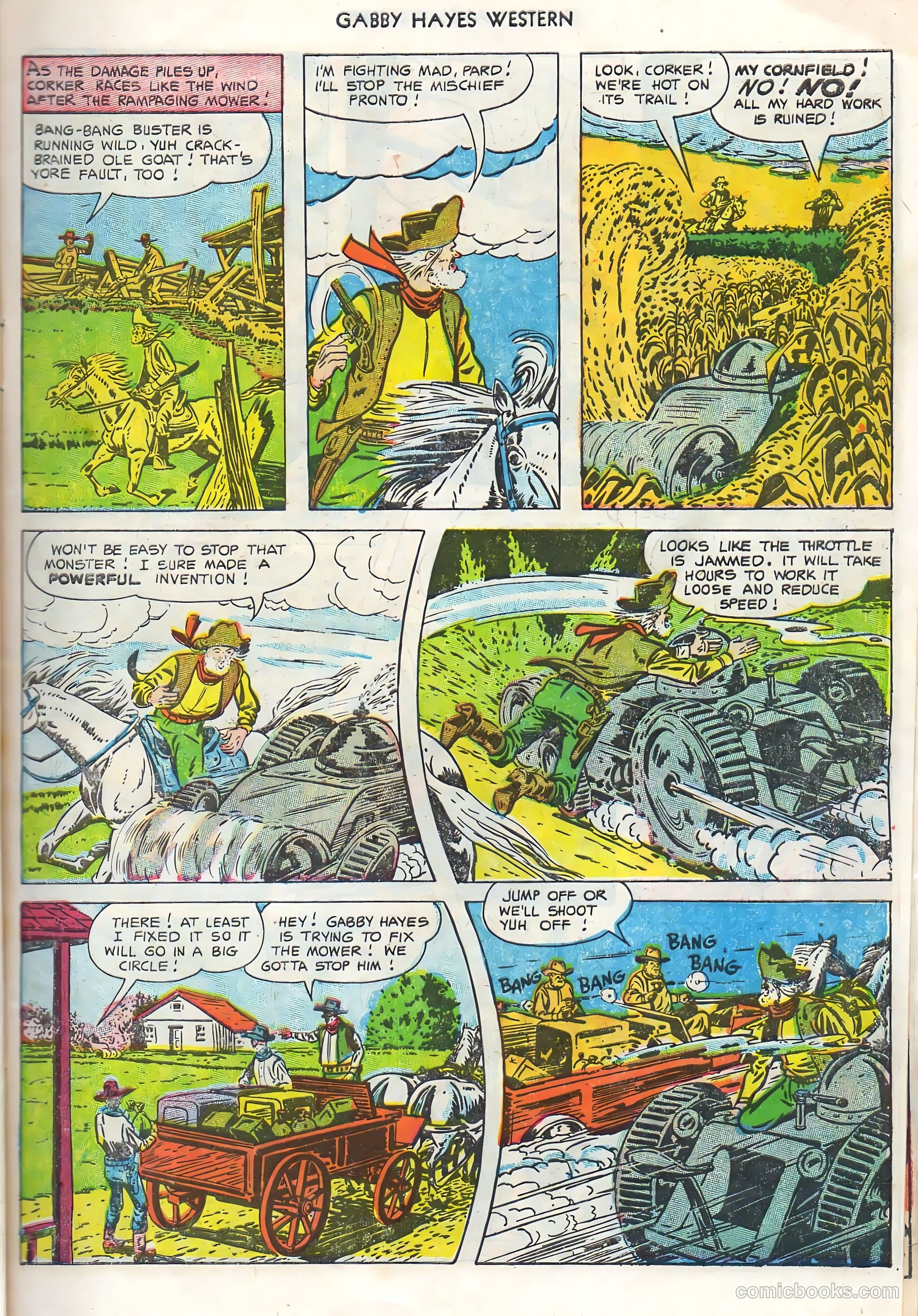 Gabby Hayes Western #50 (1951) — page 7 of 36