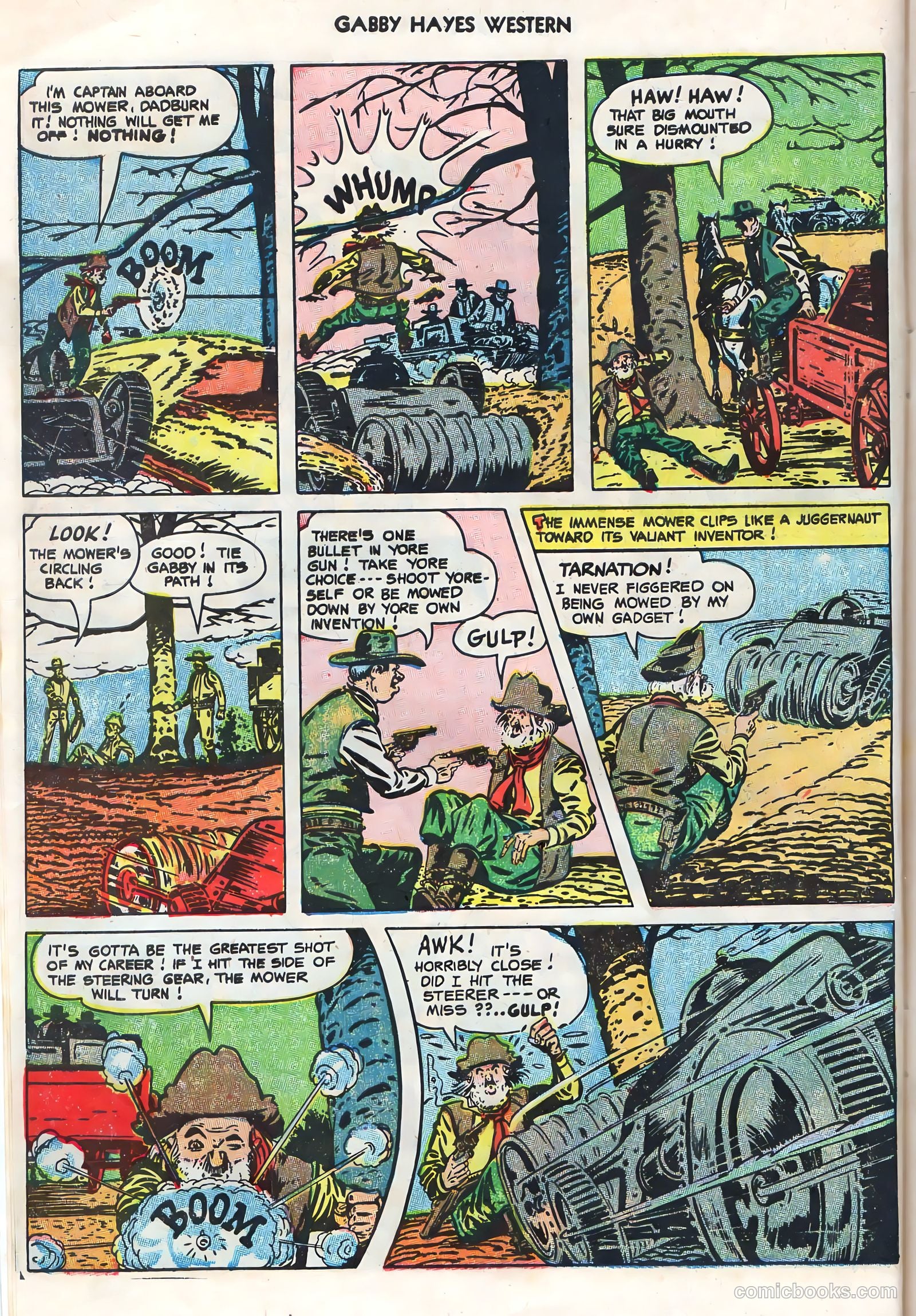 Gabby Hayes Western #50 (1951) — page 8 of 36