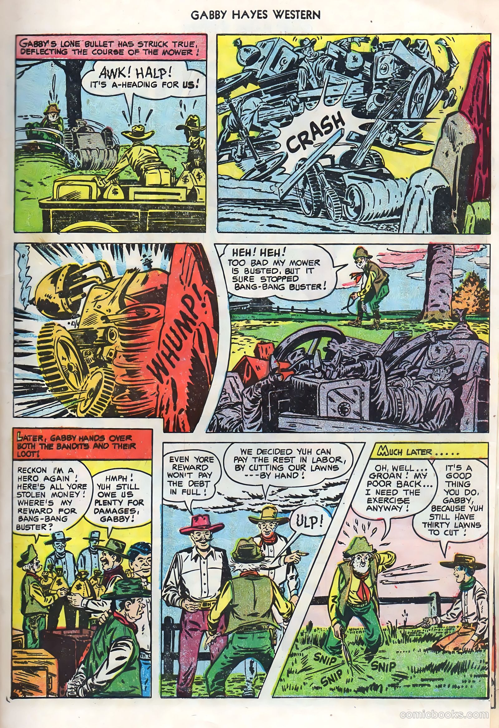 Gabby Hayes Western #50 (1951) — page 9 of 36