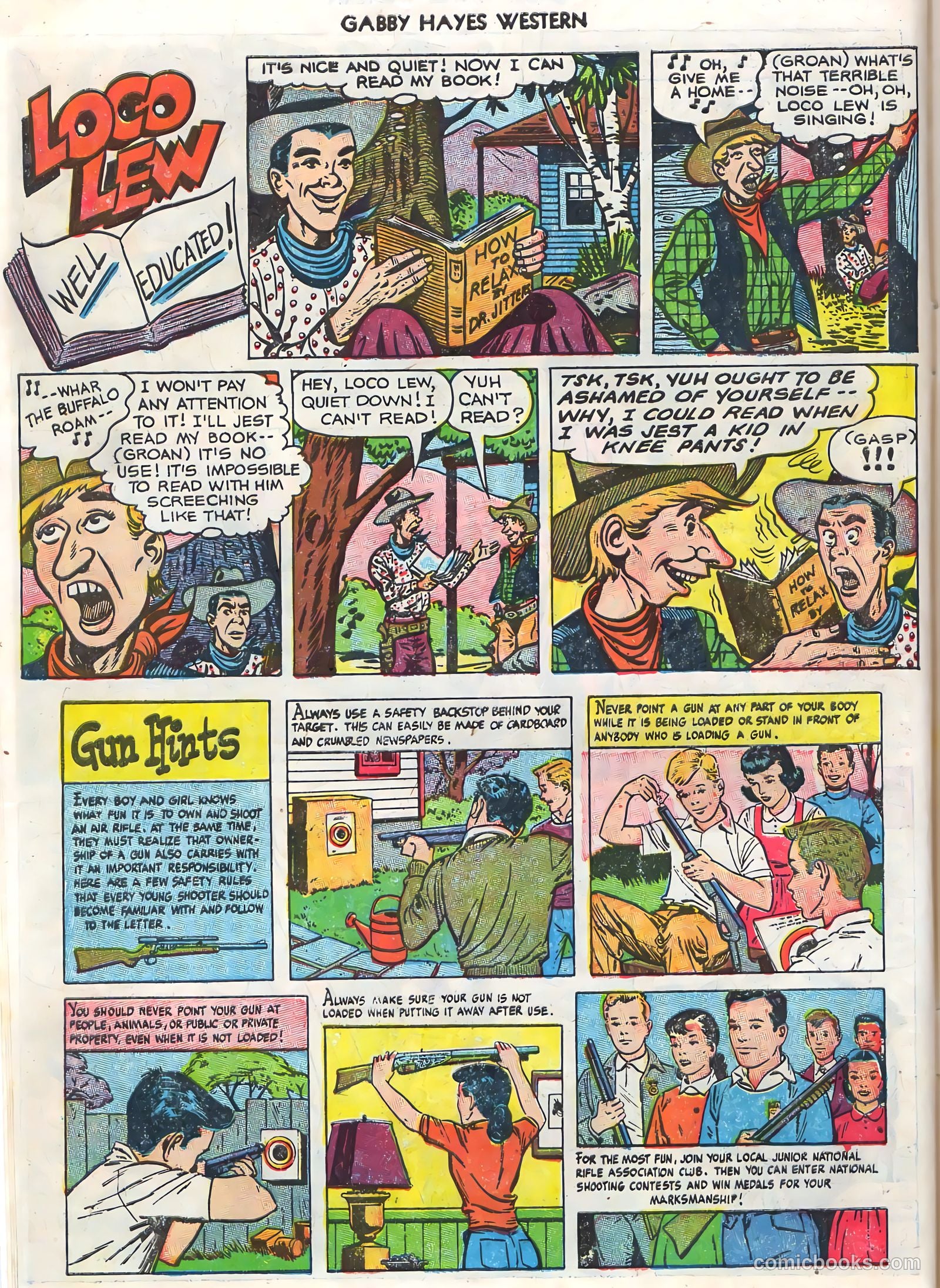 Gabby Hayes Western #50 (1951) — page 10 of 36