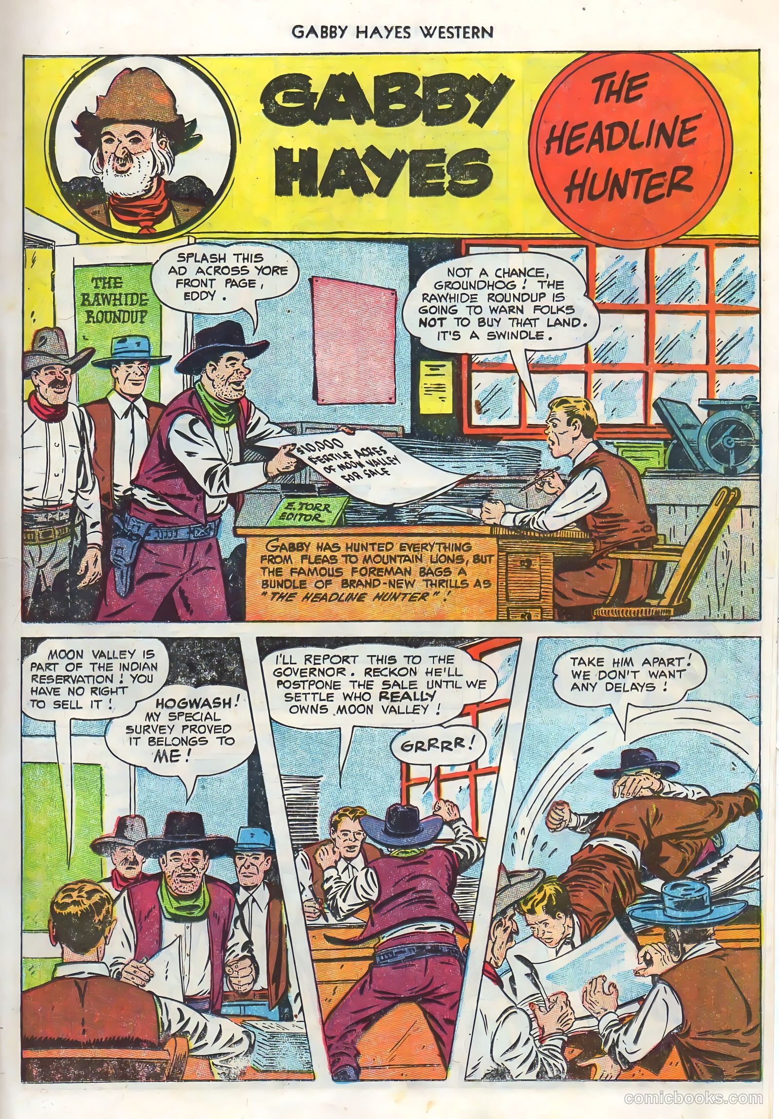 Gabby Hayes Western #50 (1951) — page 15 of 36