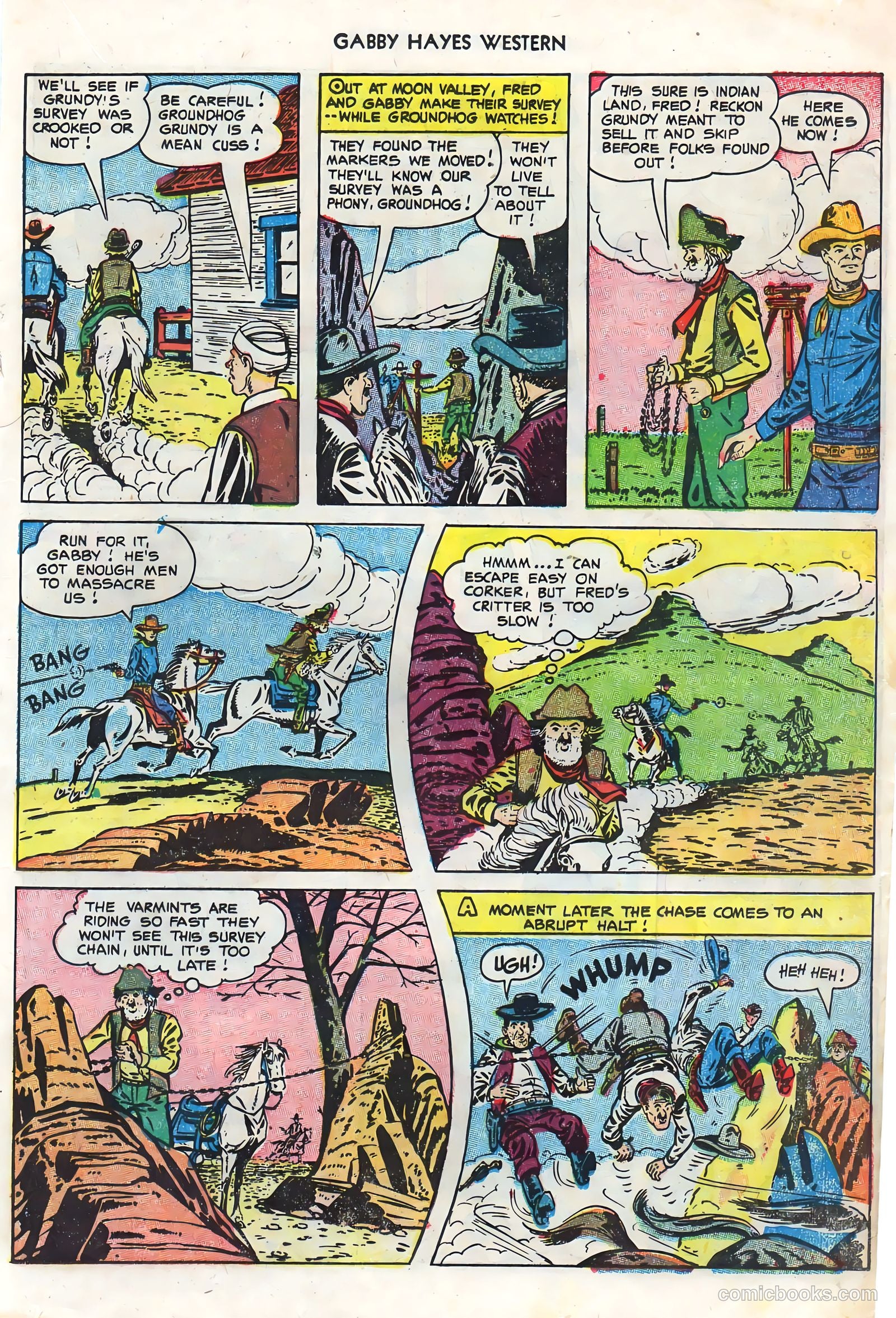 Gabby Hayes Western #50 (1951) — page 17 of 36
