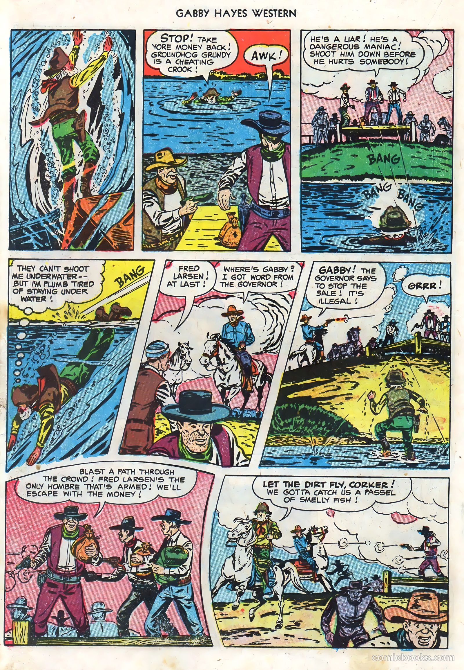 Gabby Hayes Western #50 (1951) — page 20 of 36