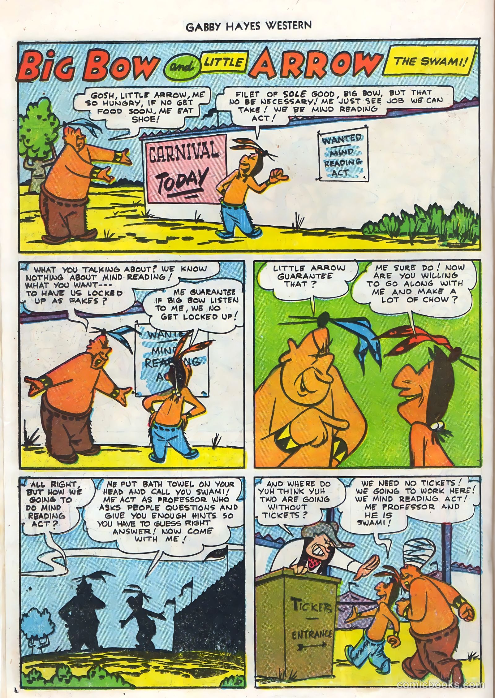 Gabby Hayes Western #50 (1951) — page 22 of 36