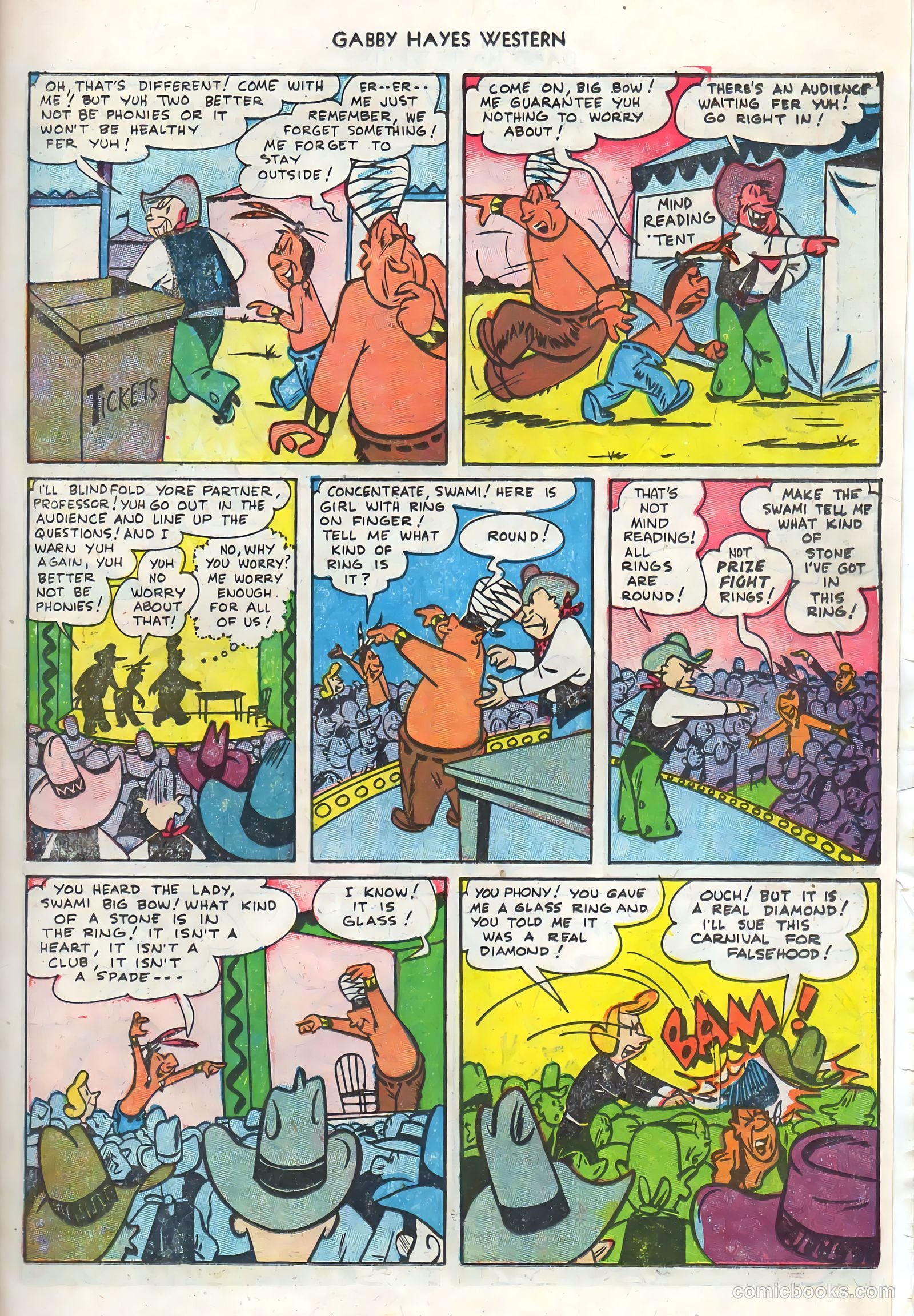 Gabby Hayes Western #50 (1951) — page 23 of 36