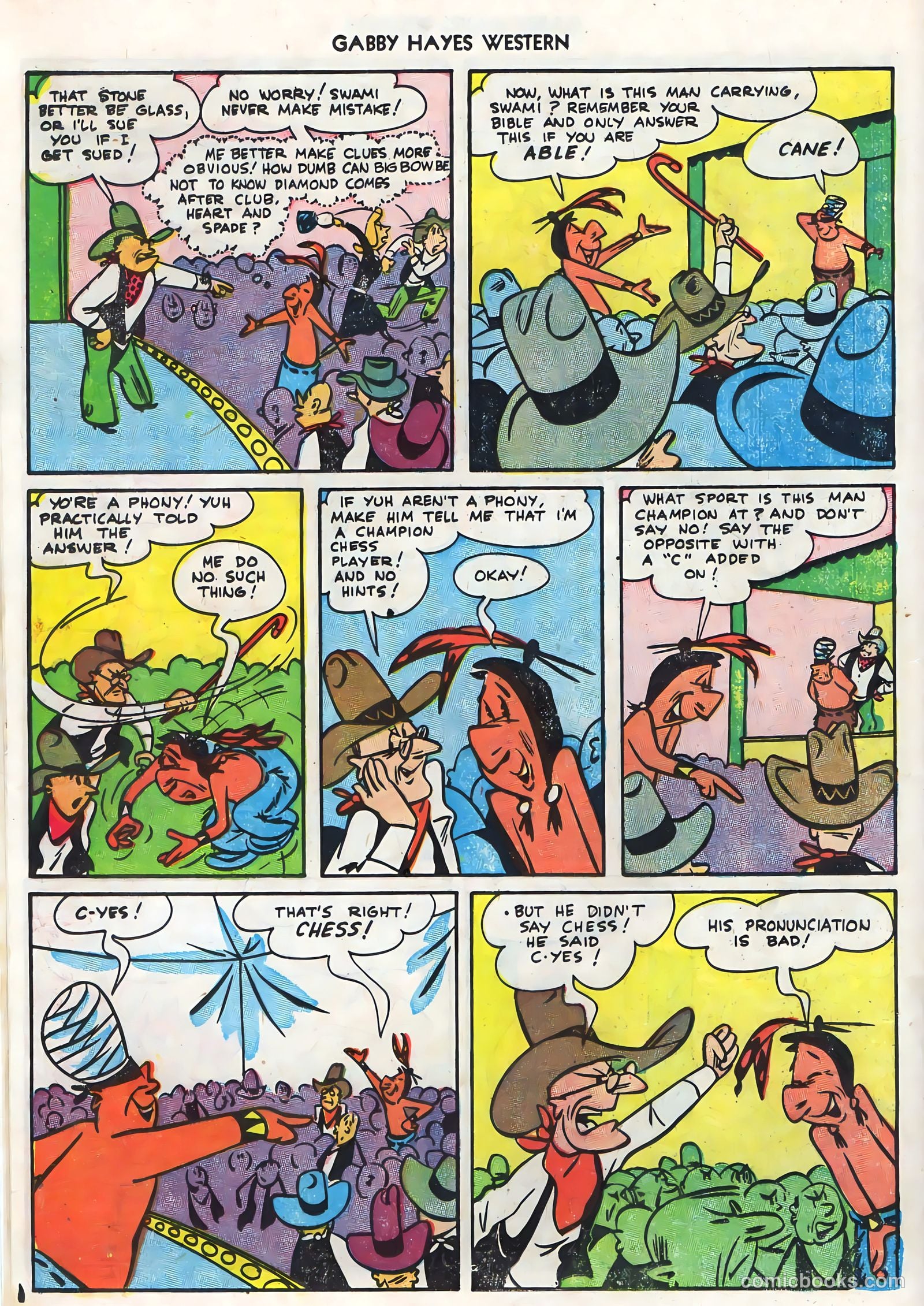 Gabby Hayes Western #50 (1951) — page 24 of 36