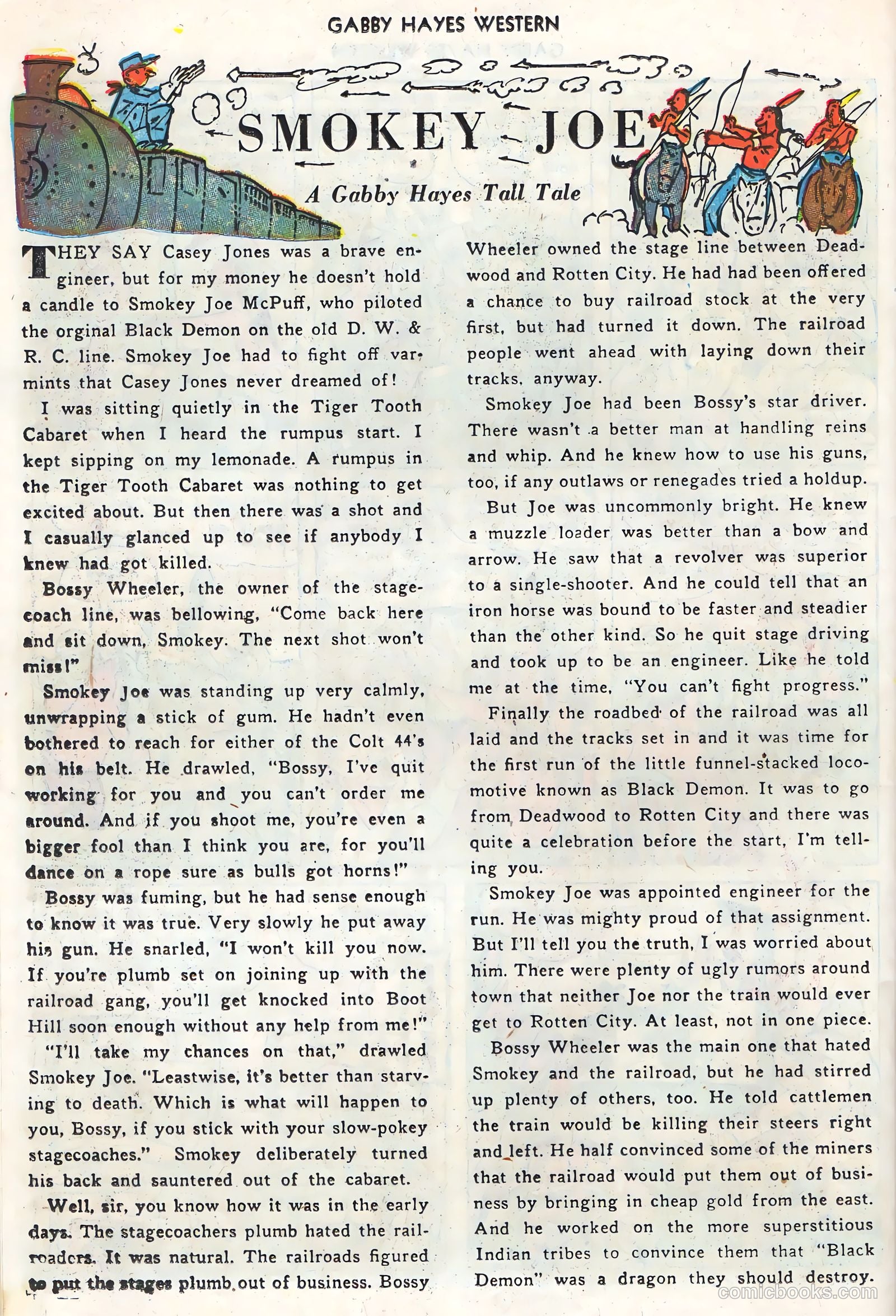 Gabby Hayes Western #50 (1951) — page 26 of 36