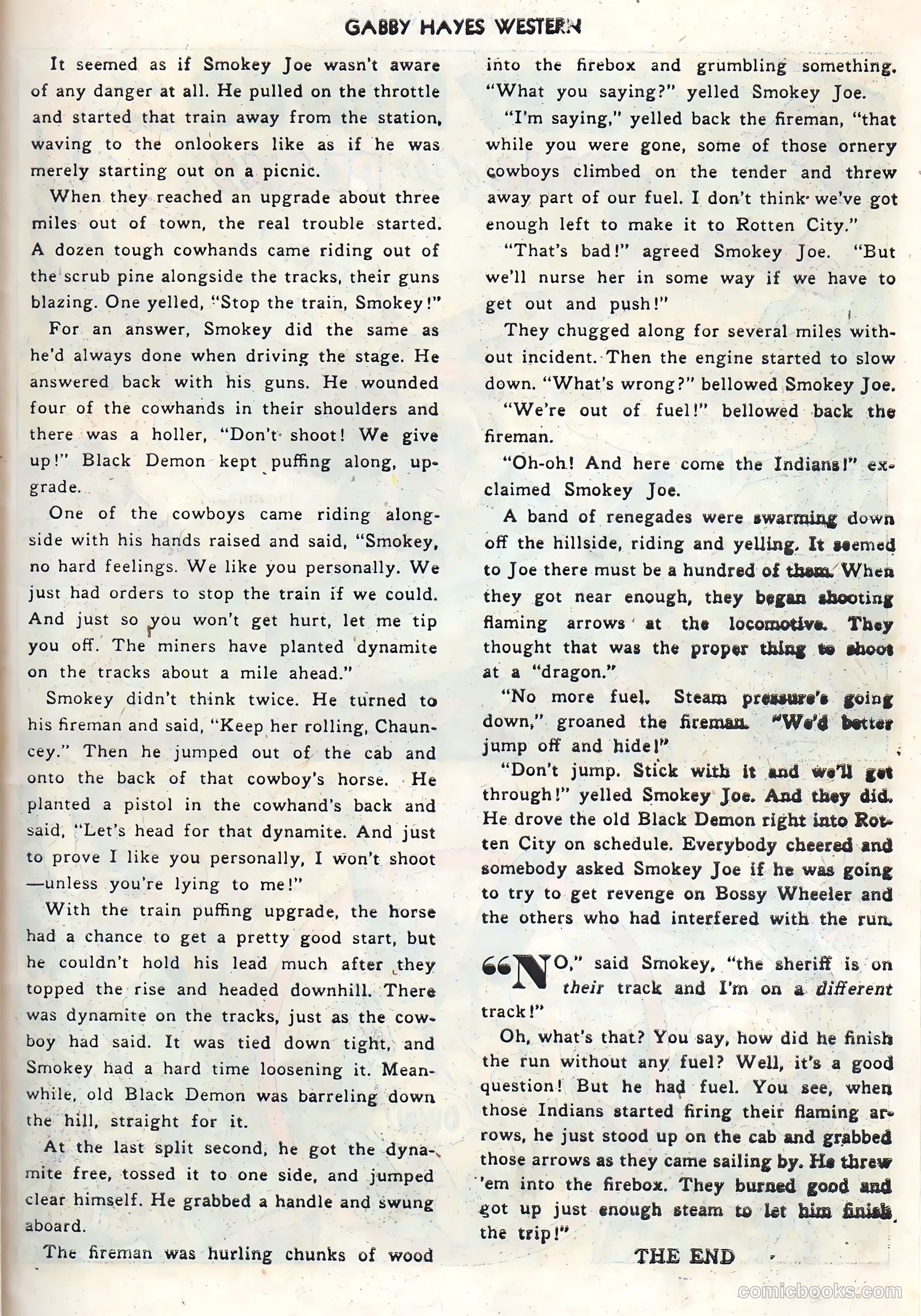 Gabby Hayes Western #50 (1951) — page 27 of 36