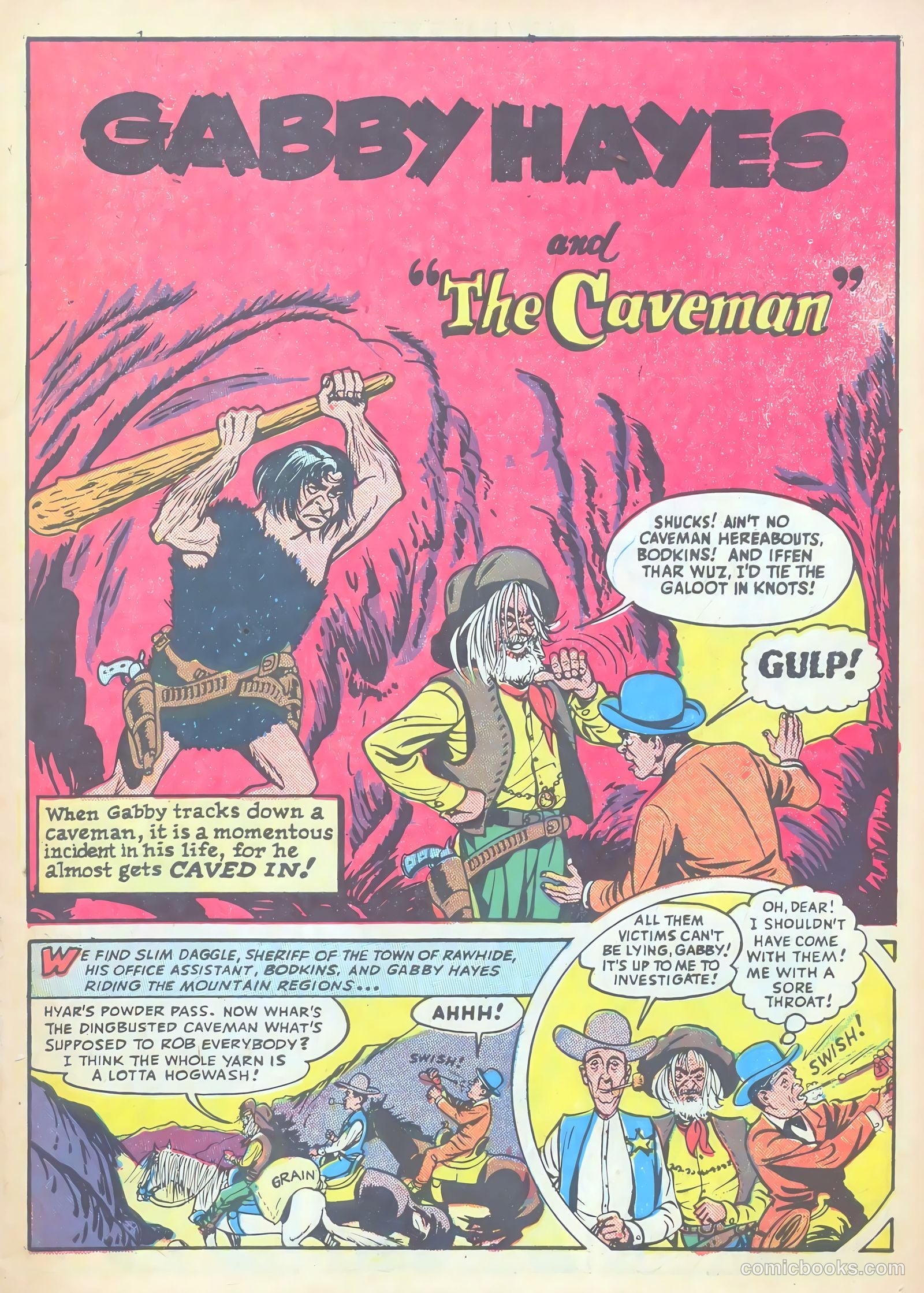 Gabby Hayes Western #6 (1949) — page 3 of 36