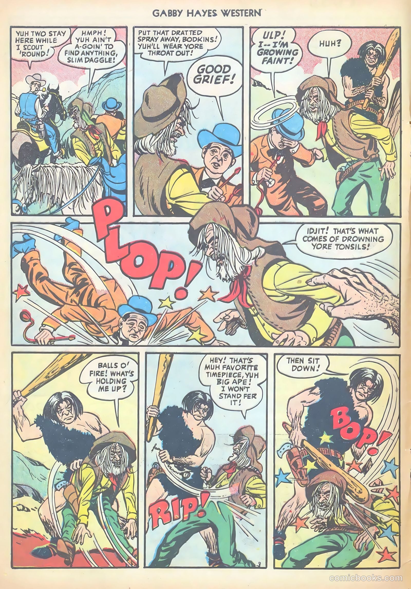 Gabby Hayes Western #6 (1949) — page 4 of 36