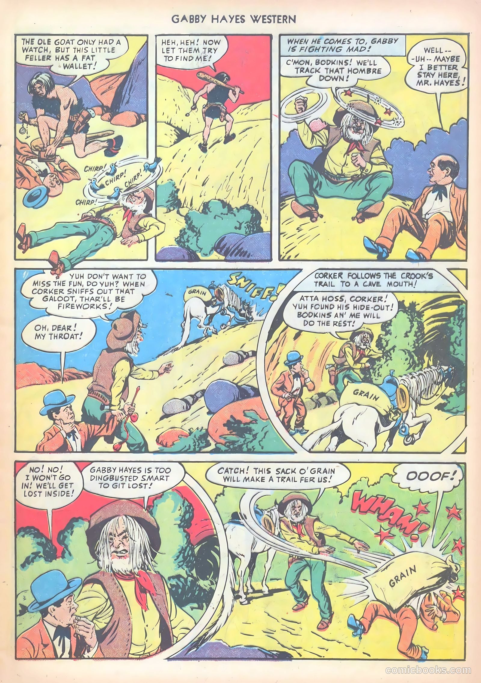 Gabby Hayes Western #6 (1949) — page 5 of 36