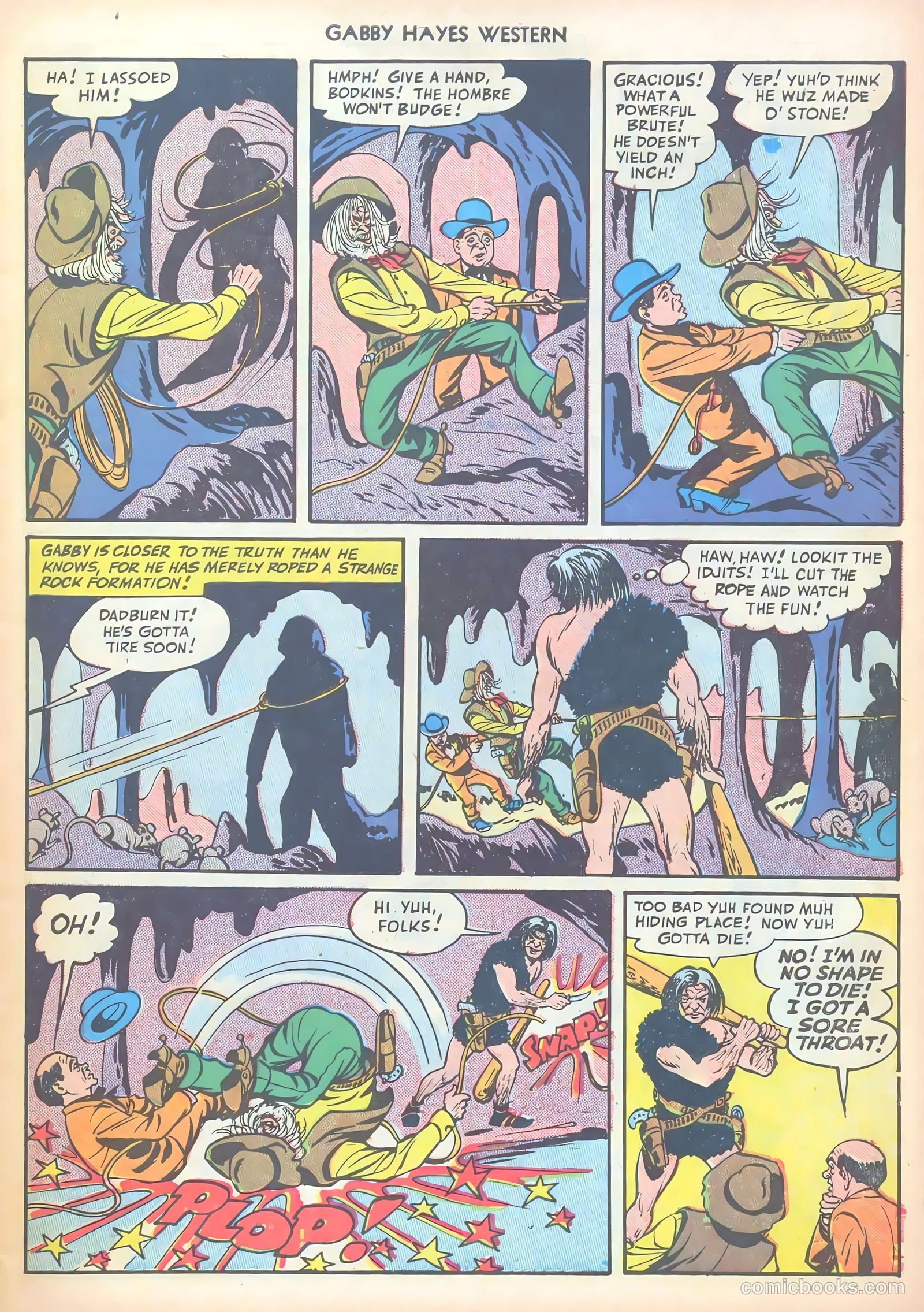 Gabby Hayes Western #6 (1949) — page 7 of 36