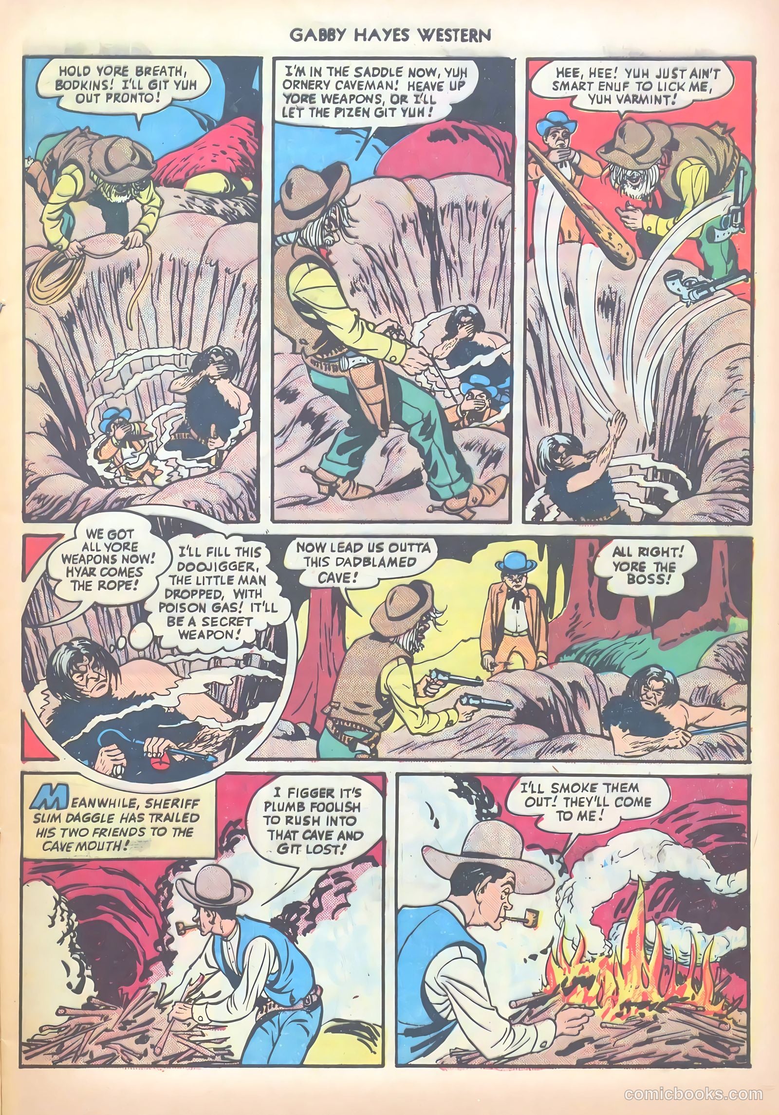 Gabby Hayes Western #6 (1949) — page 9 of 36