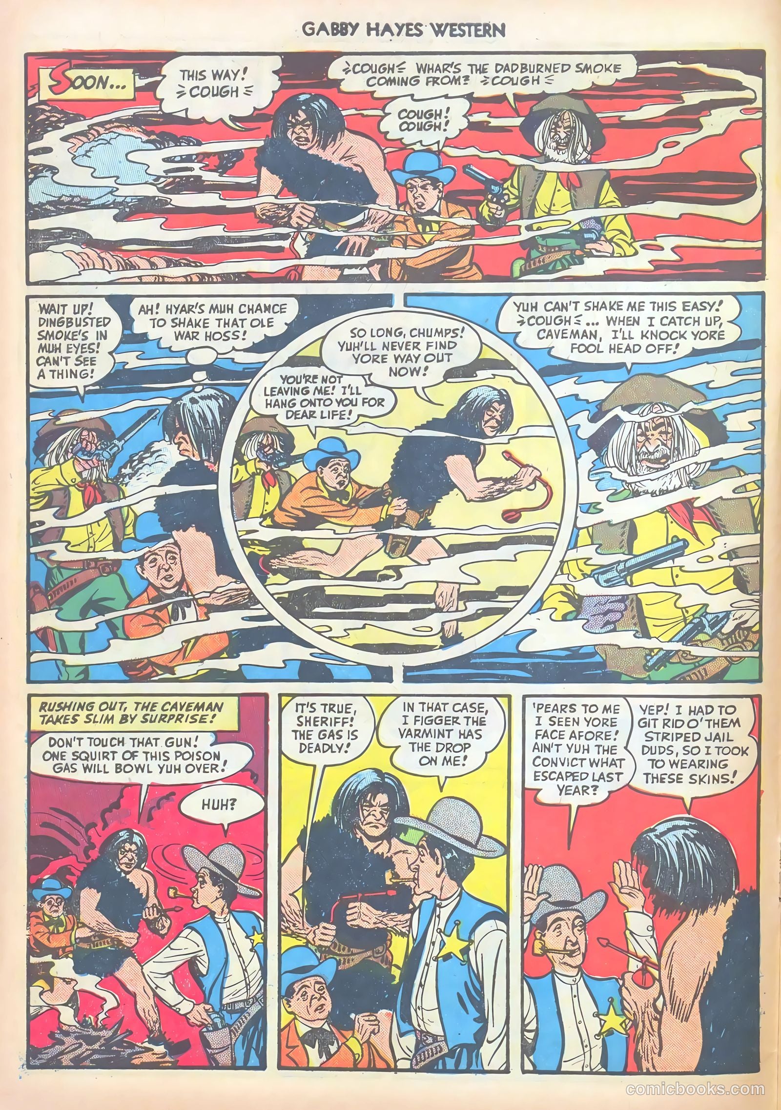 Gabby Hayes Western #6 (1949) — page 10 of 36