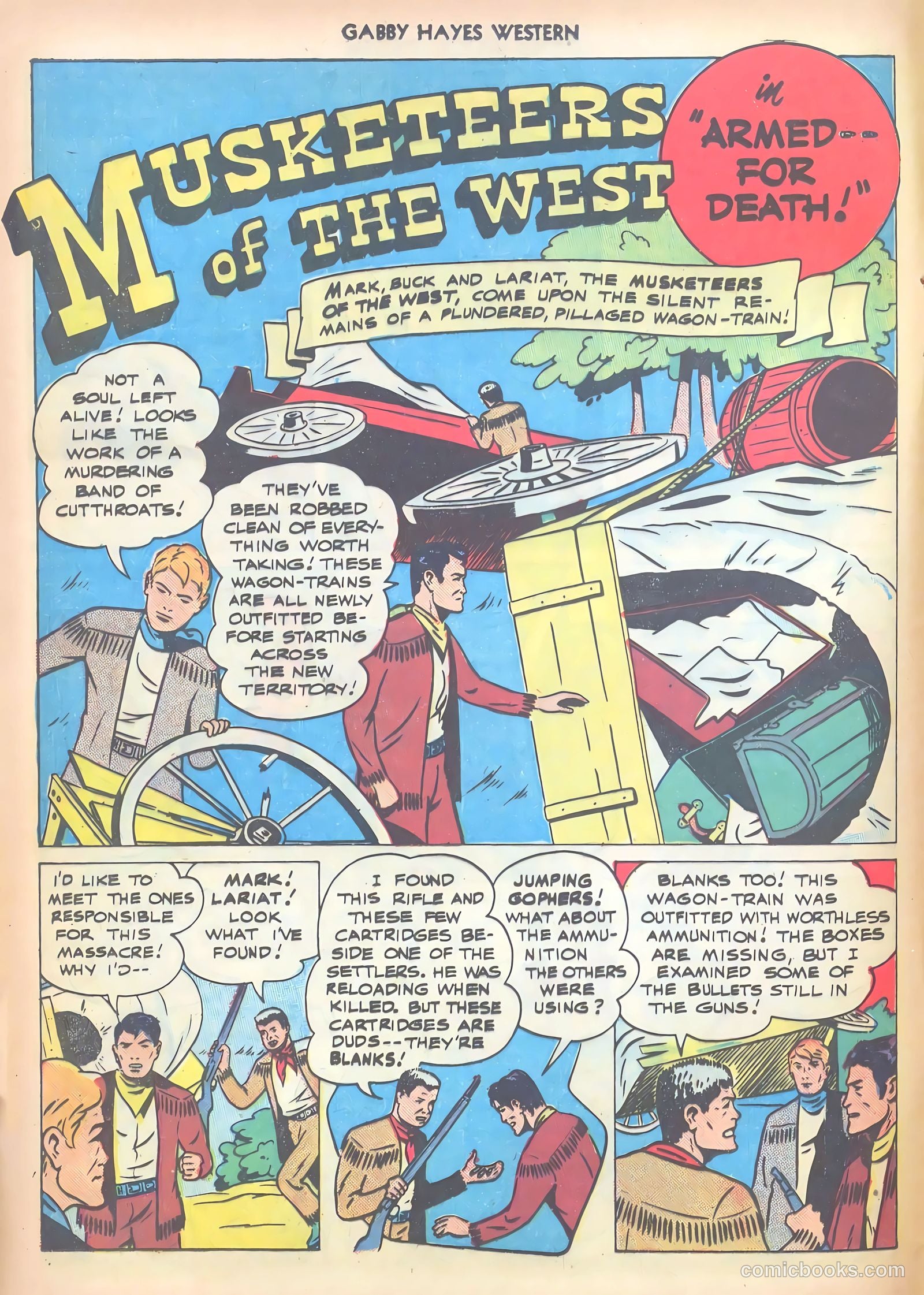 Gabby Hayes Western #6 (1949) — page 12 of 36