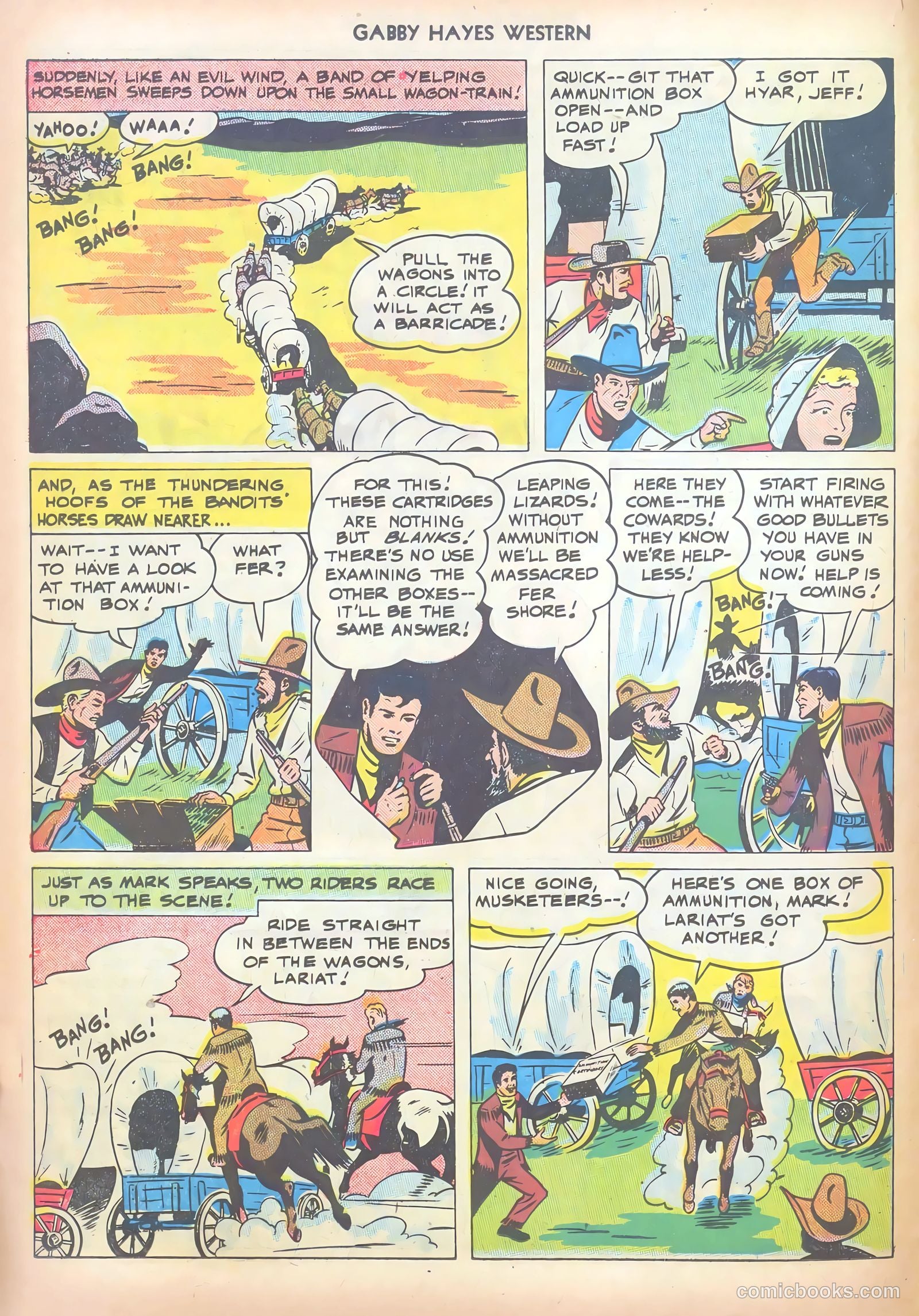 Gabby Hayes Western #6 (1949) — page 14 of 36