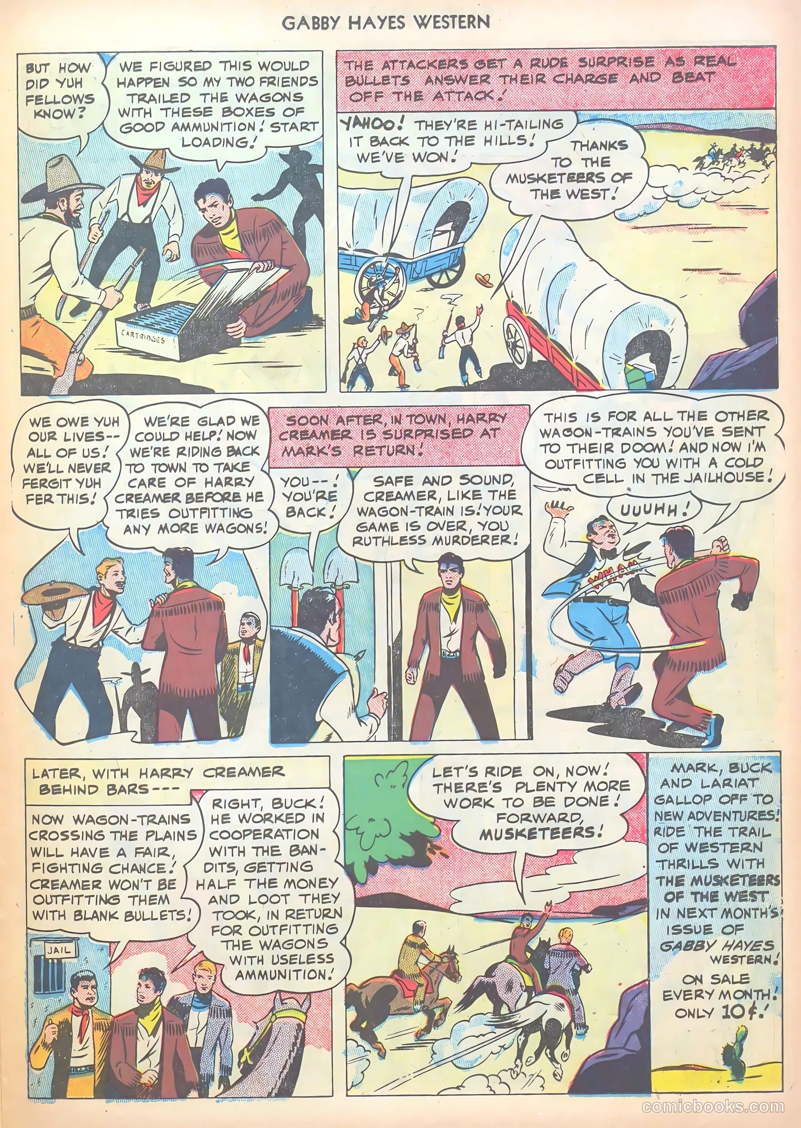 Gabby Hayes Western #6 (1949) — page 15 of 36