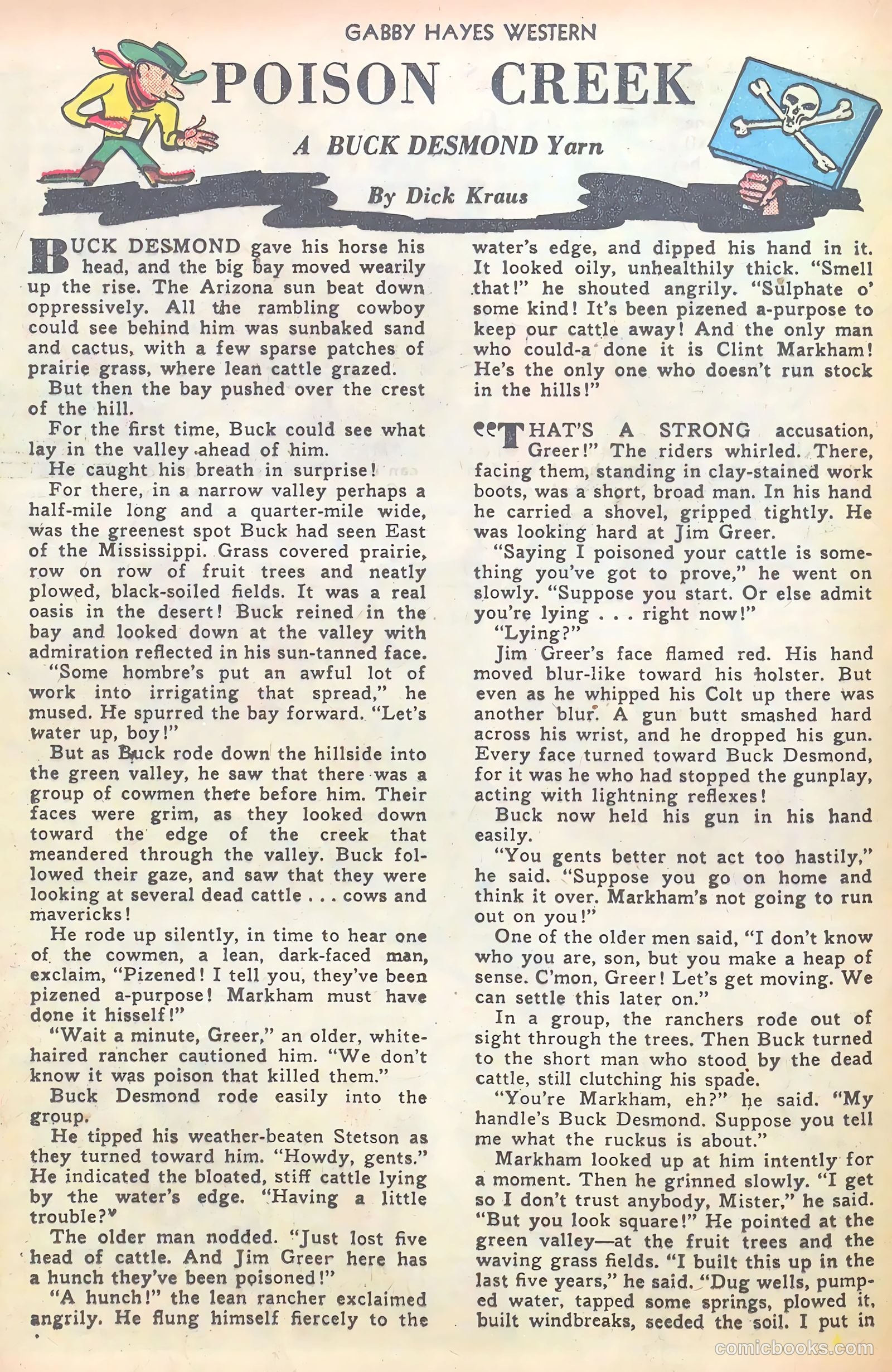 Gabby Hayes Western #6 (1949) — page 24 of 36