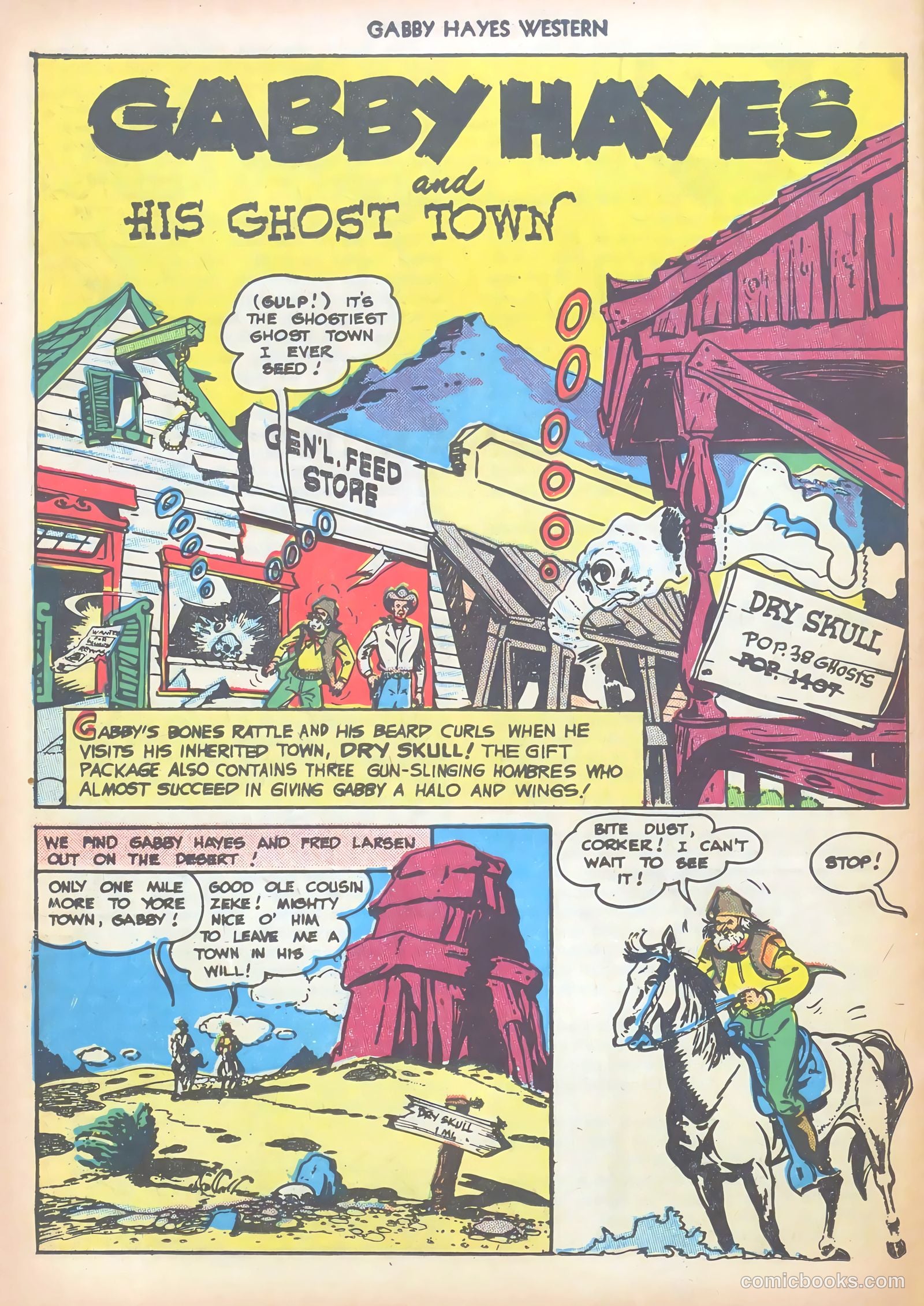 Gabby Hayes Western #6 (1949) — page 26 of 36