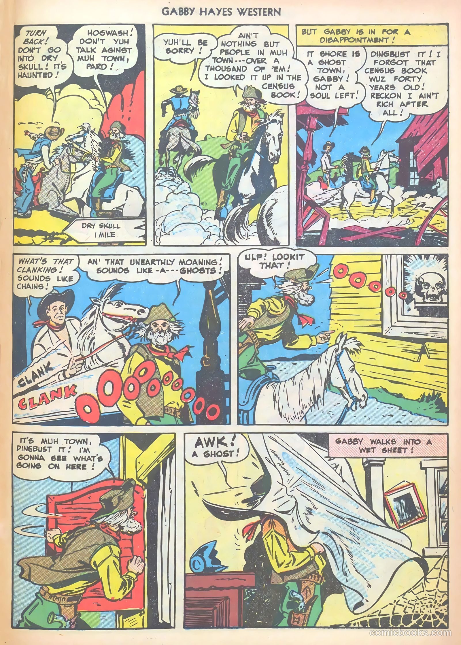 Gabby Hayes Western #6 (1949) — page 27 of 36