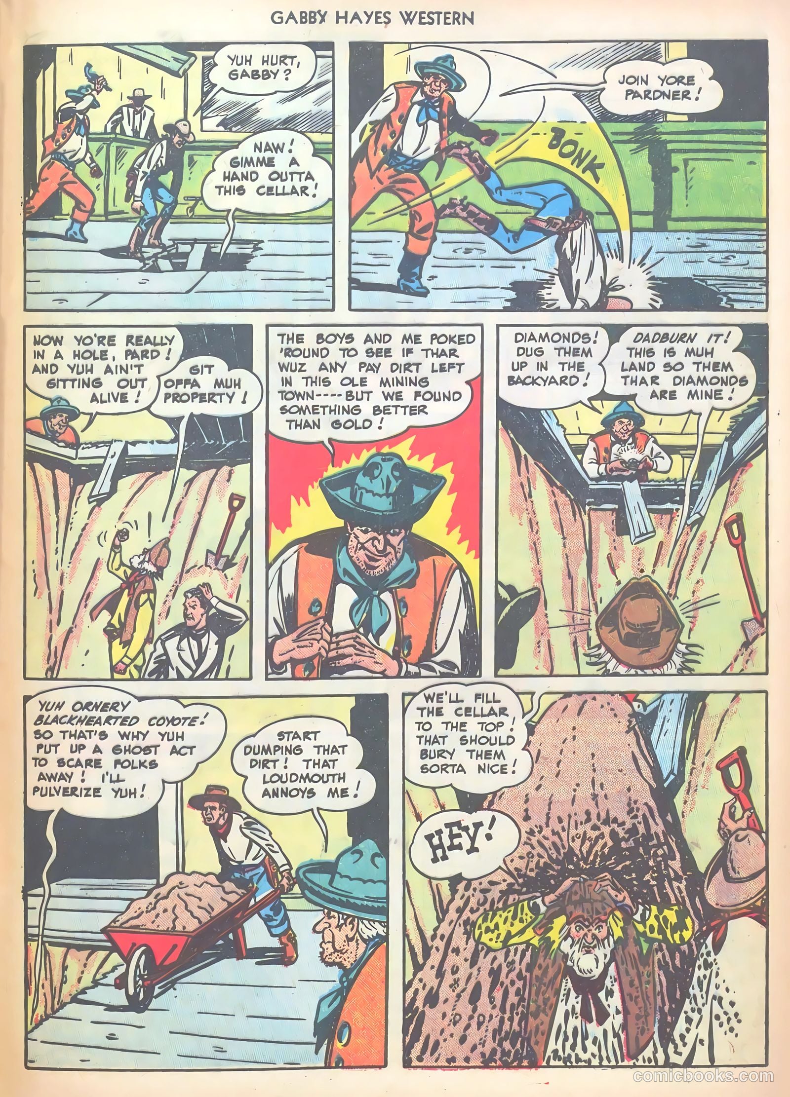 Gabby Hayes Western #6 (1949) — page 29 of 36