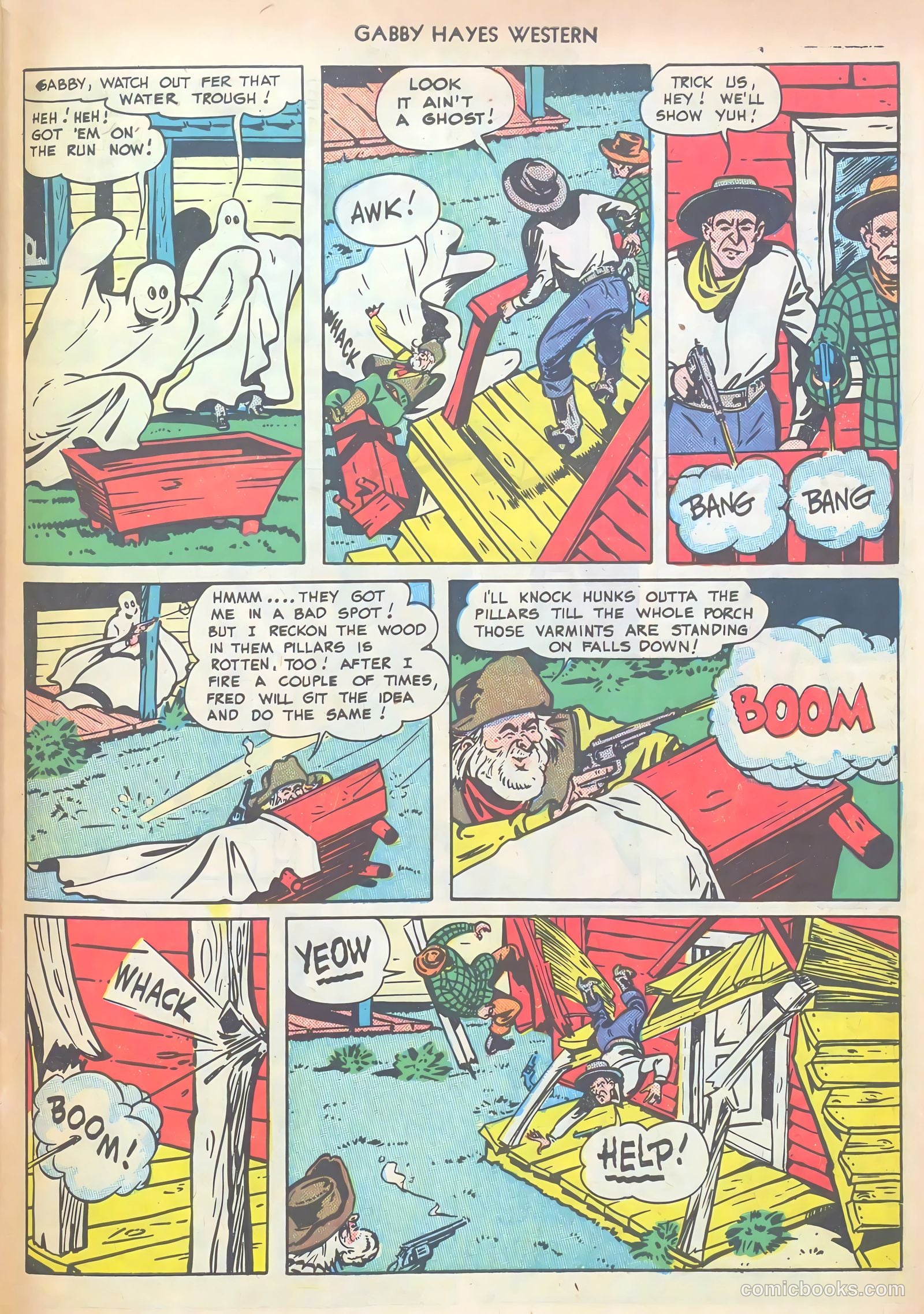 Gabby Hayes Western #6 (1949) — page 31 of 36