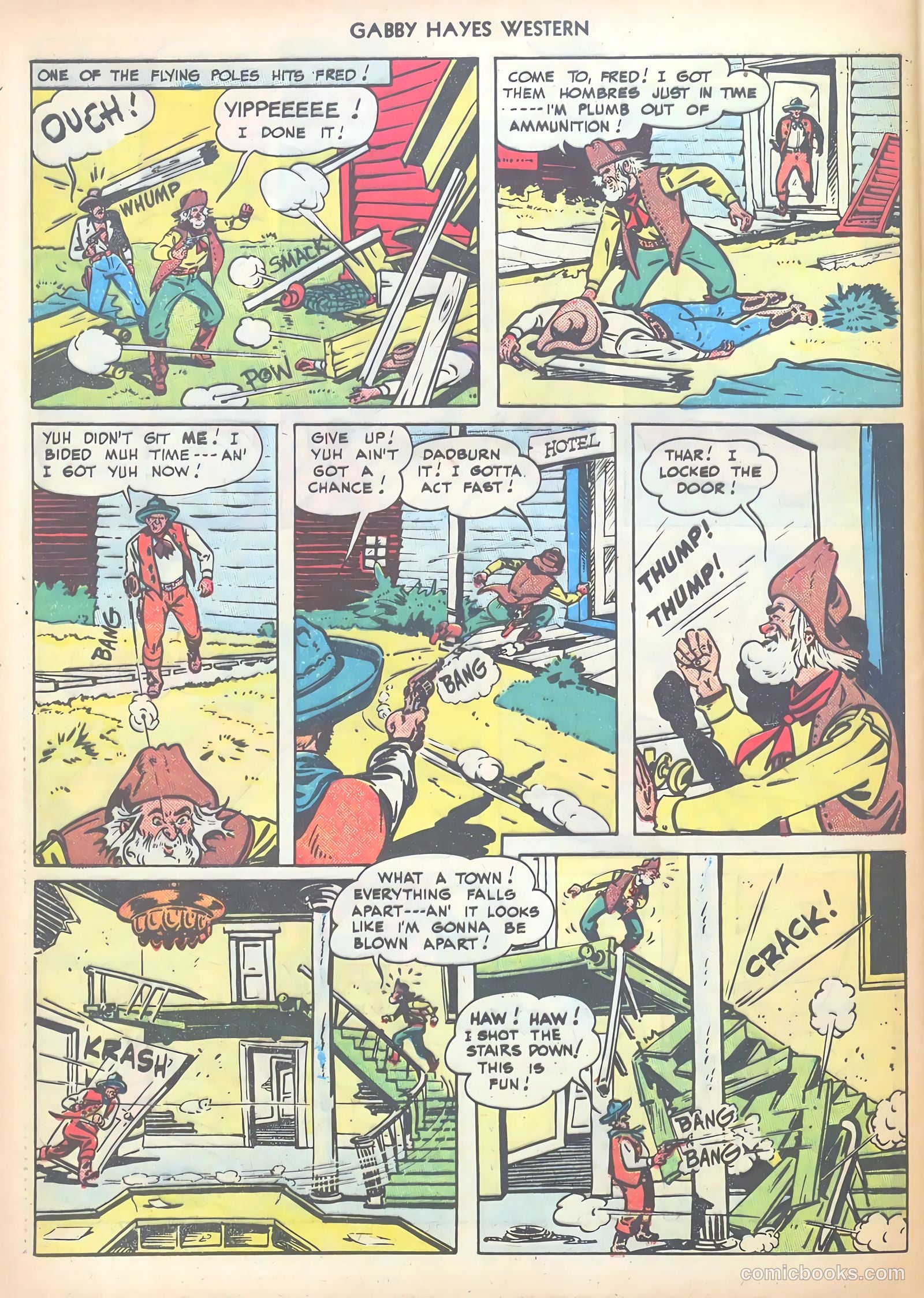 Gabby Hayes Western #6 (1949) — page 32 of 36