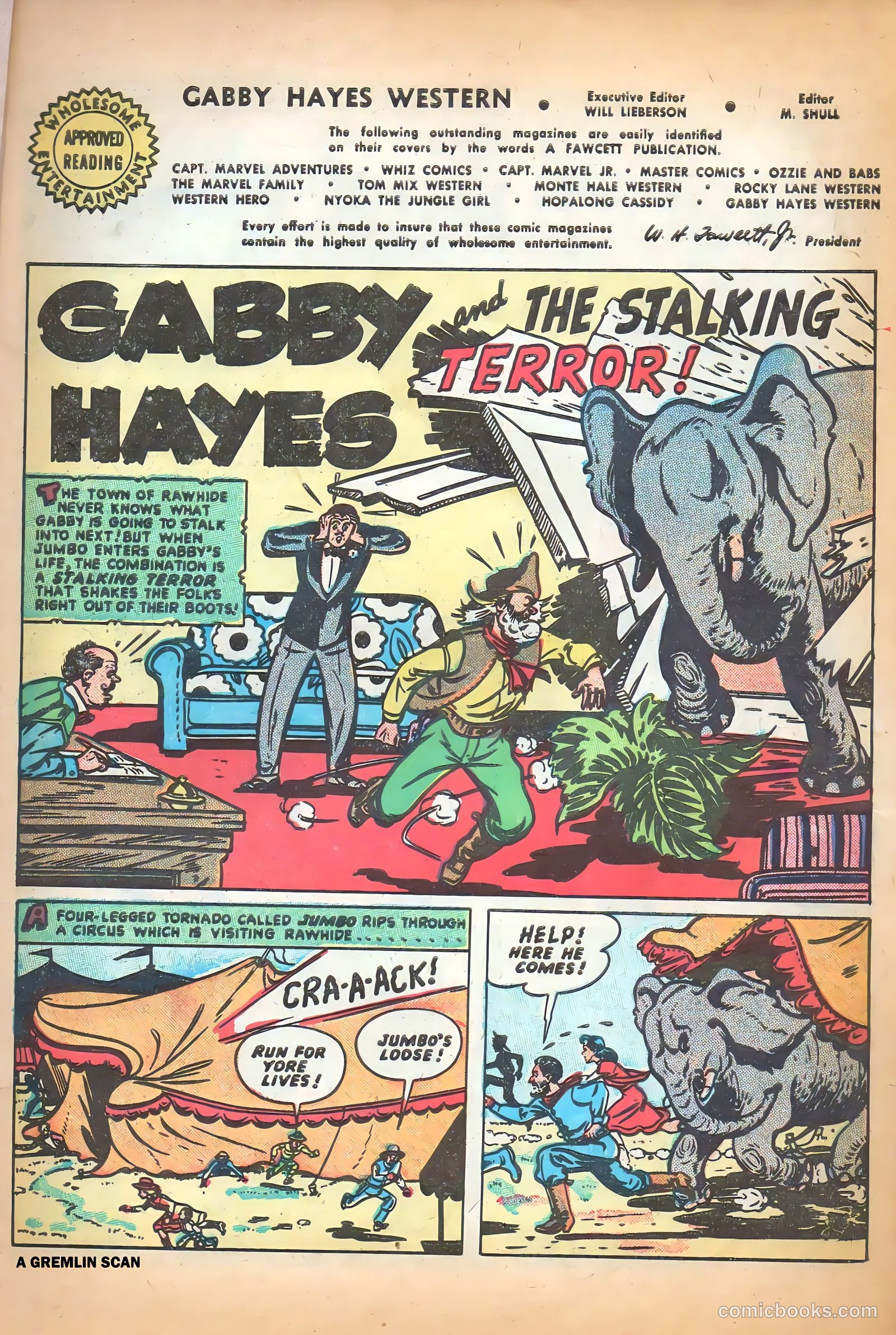 Gabby Hayes Western #7 (1949) — page 3 of 36