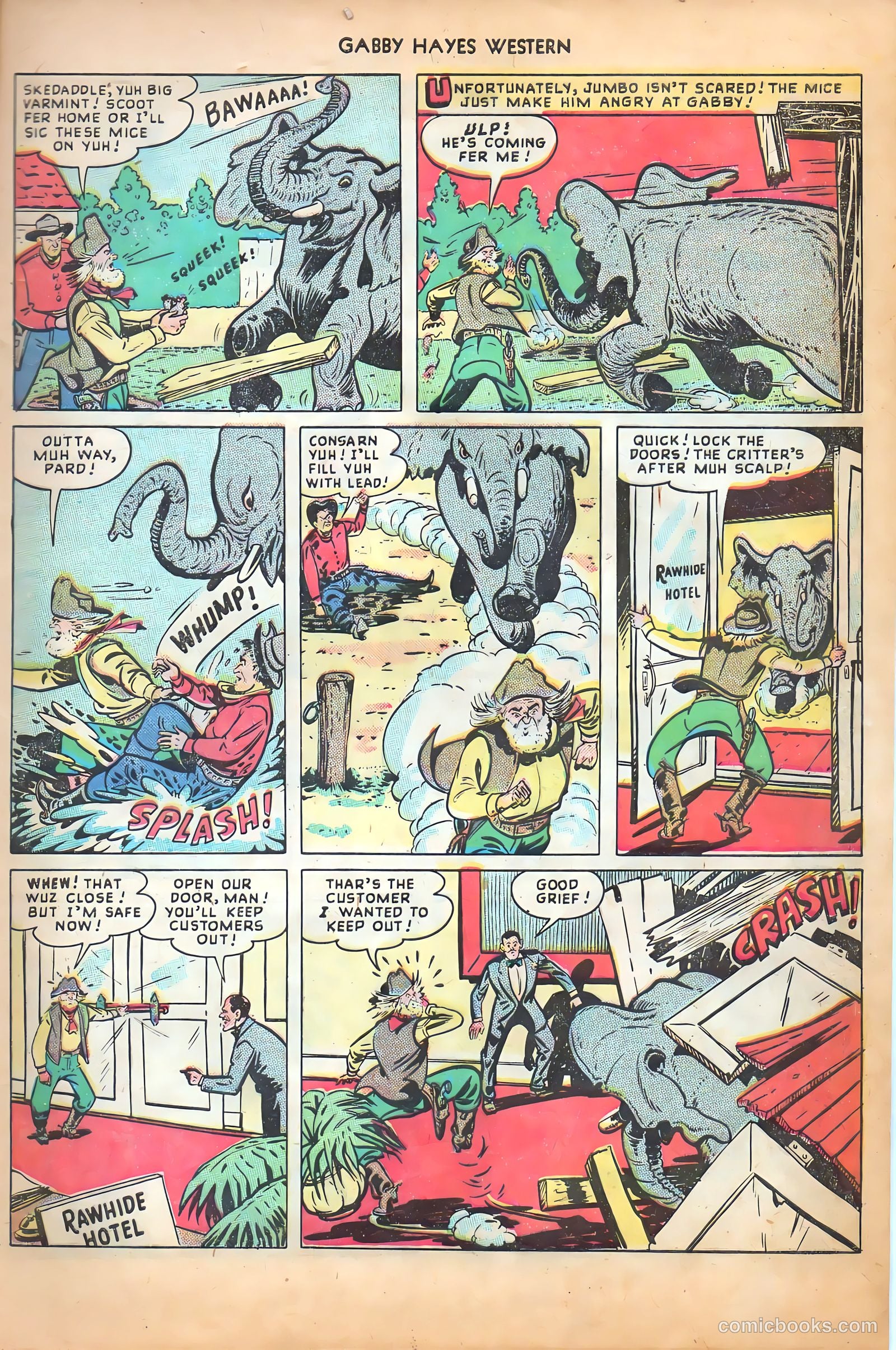 Gabby Hayes Western #7 (1949) — page 5 of 36